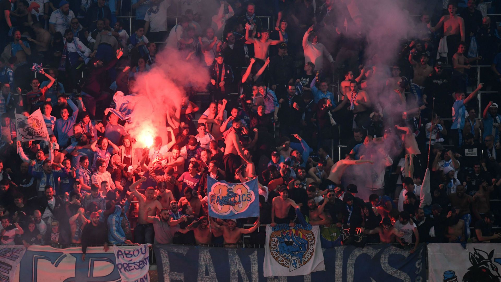 Marseille fans
