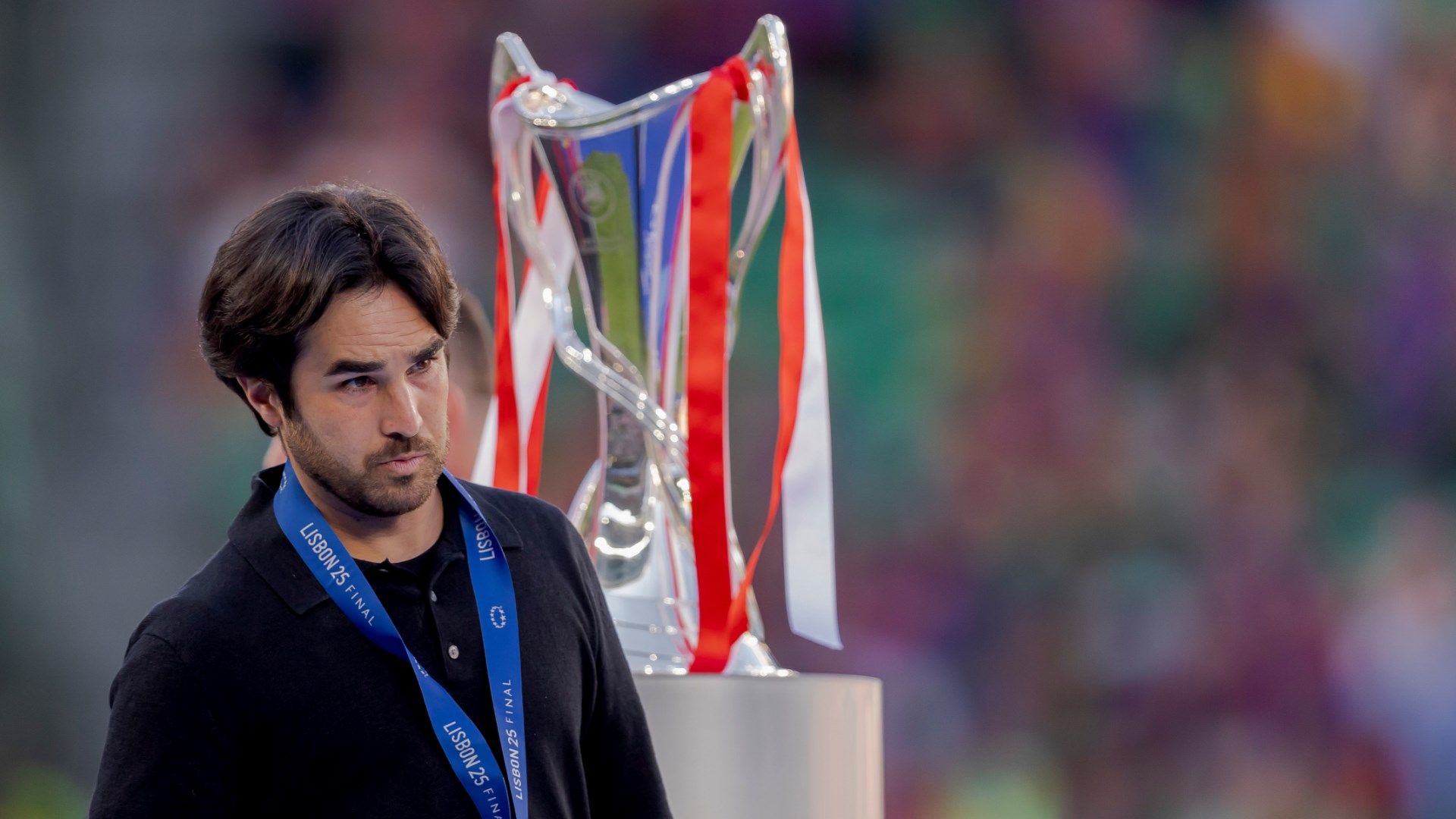 Pere Romeu UWCL trophy 2024-25