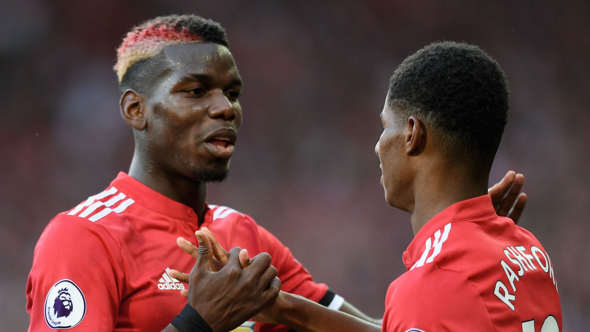 Paul Pogba Marcus Rashford Manchester United