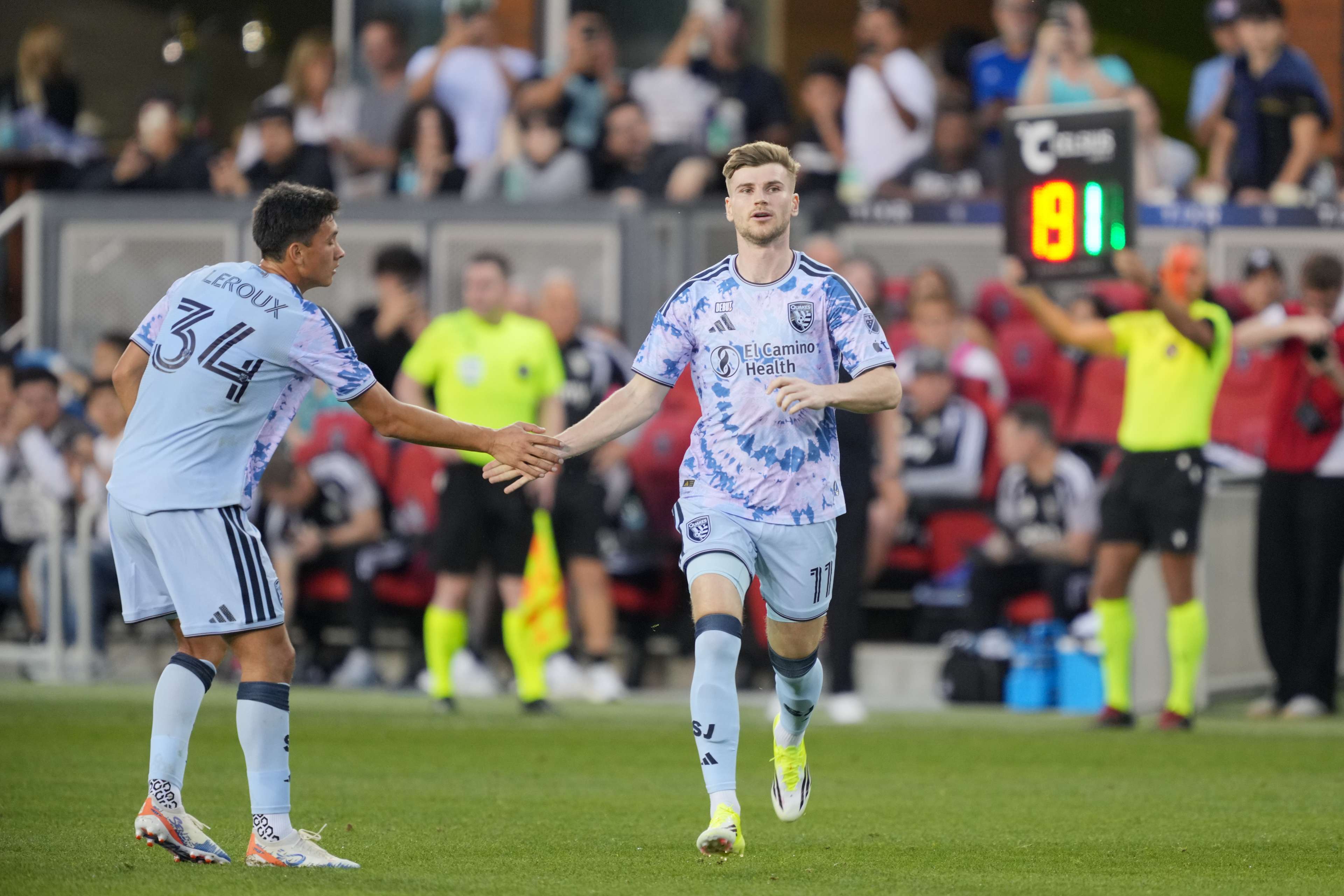 Timo Werner, San Jose Earthquakes