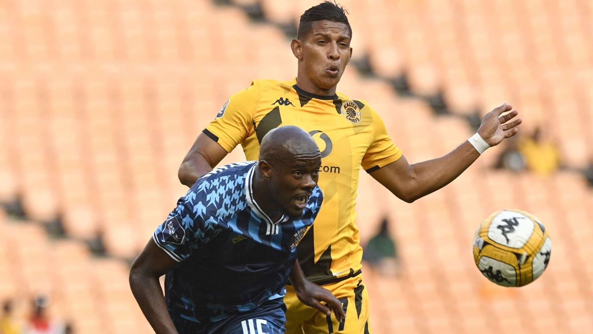 Edson Castillo and Kwanda Mngonyama, Kaizer Chiefs vs Moroka Swallows 