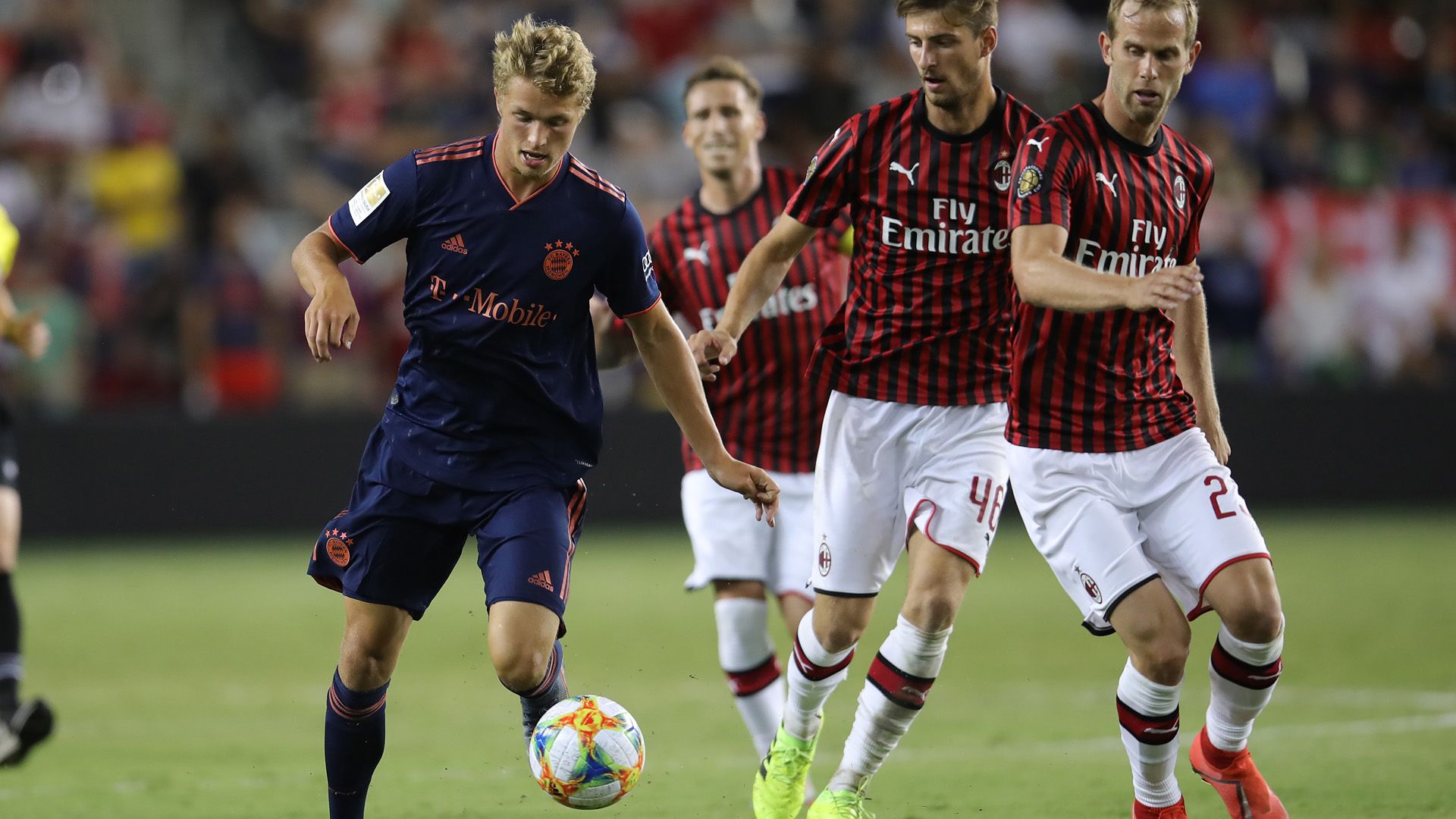 Jan-Fiete Arp Bayern München AC Milan ICC 2019
