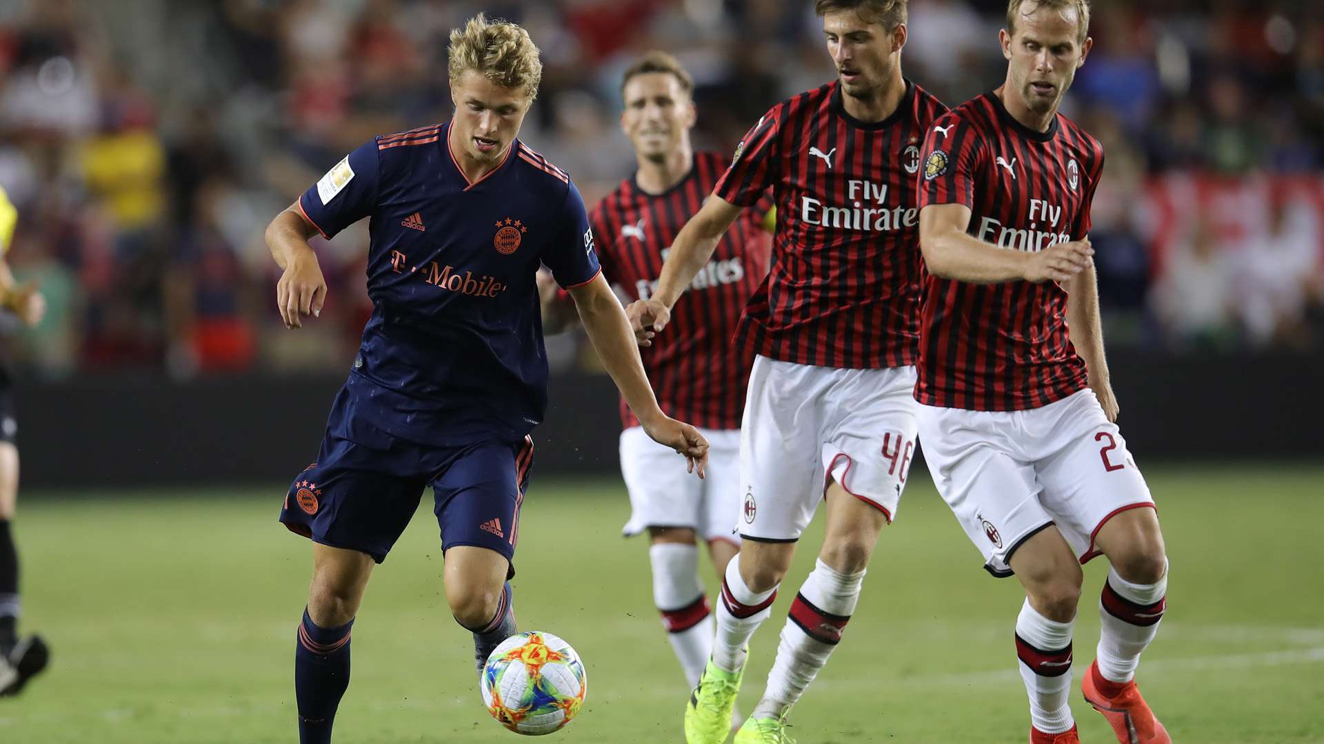 Jan-Fiete Arp Bayern München AC Milan ICC 2019