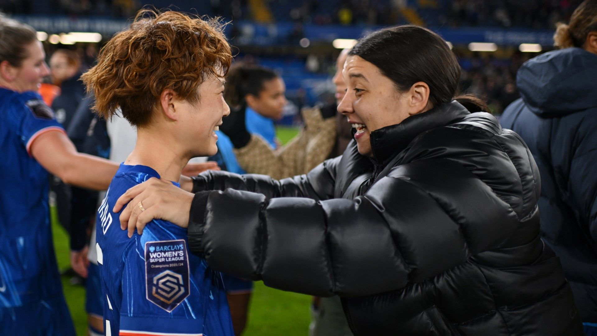 Maika Hamano Sam Kerr Chelsea Women 2024-25