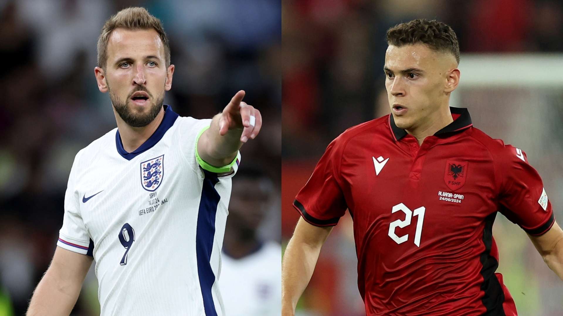 Harry Kane England Kristjan Asllani Albania