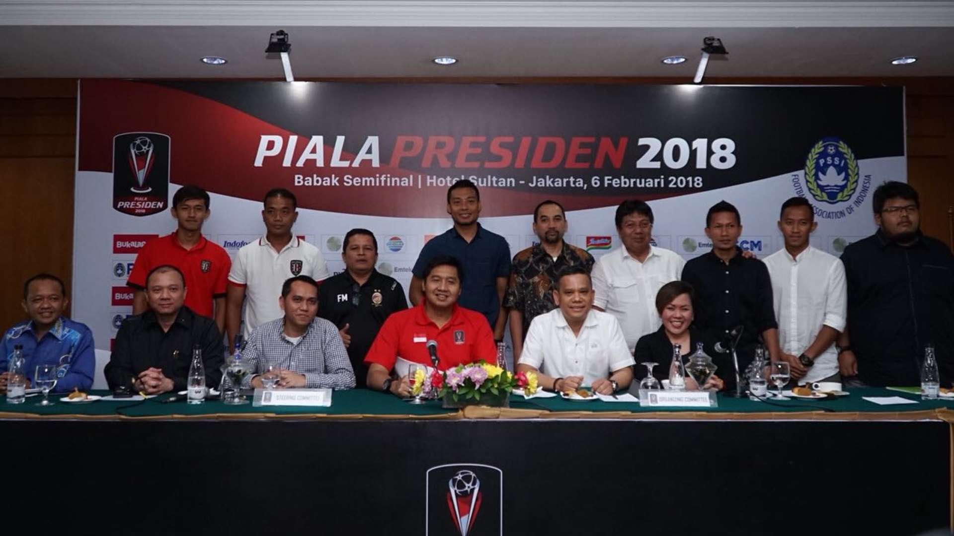 Jumpa Pers Semi Final Piala Presiden 2018