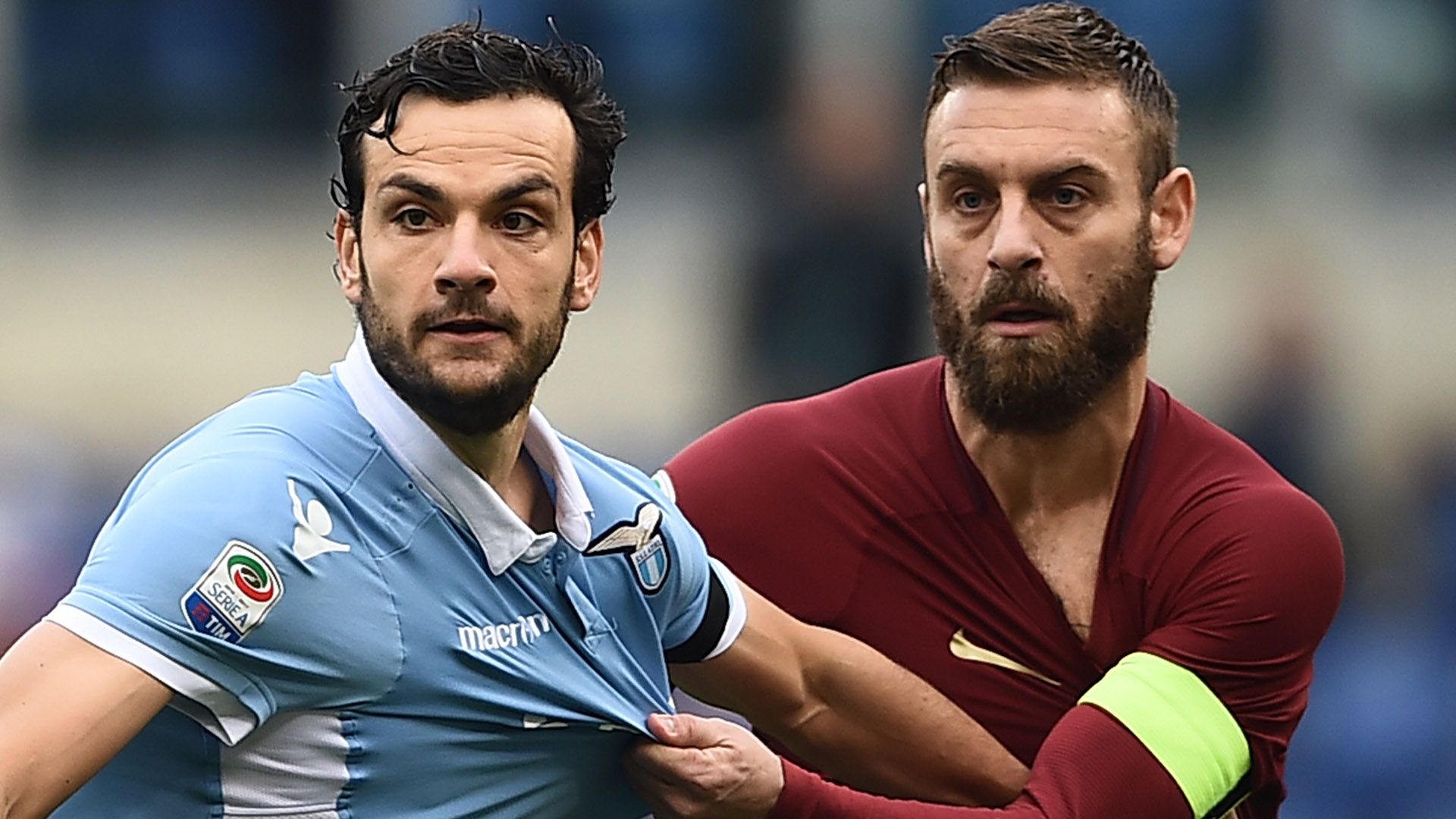 Parolo De Rossi Lazio Roma Serie A