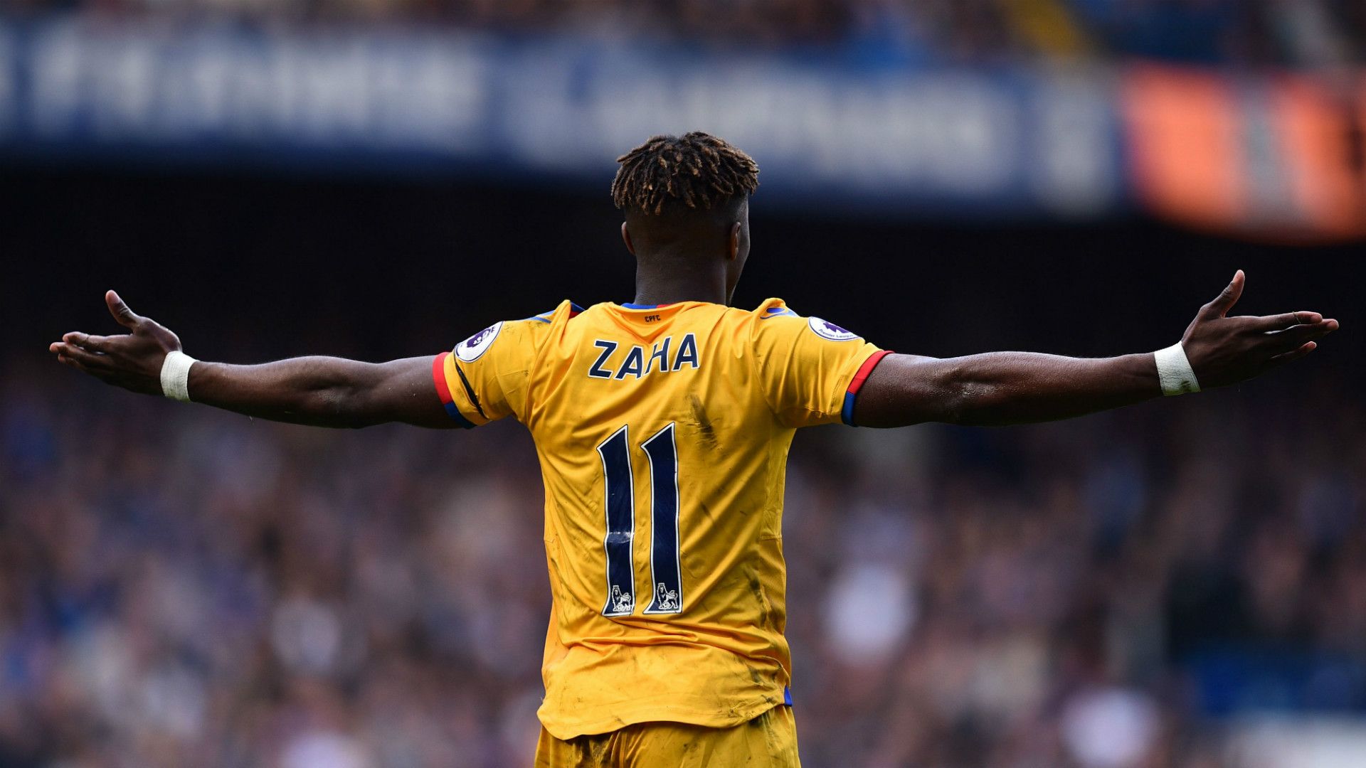 Wifried Zaha Crystal Palace Premier League