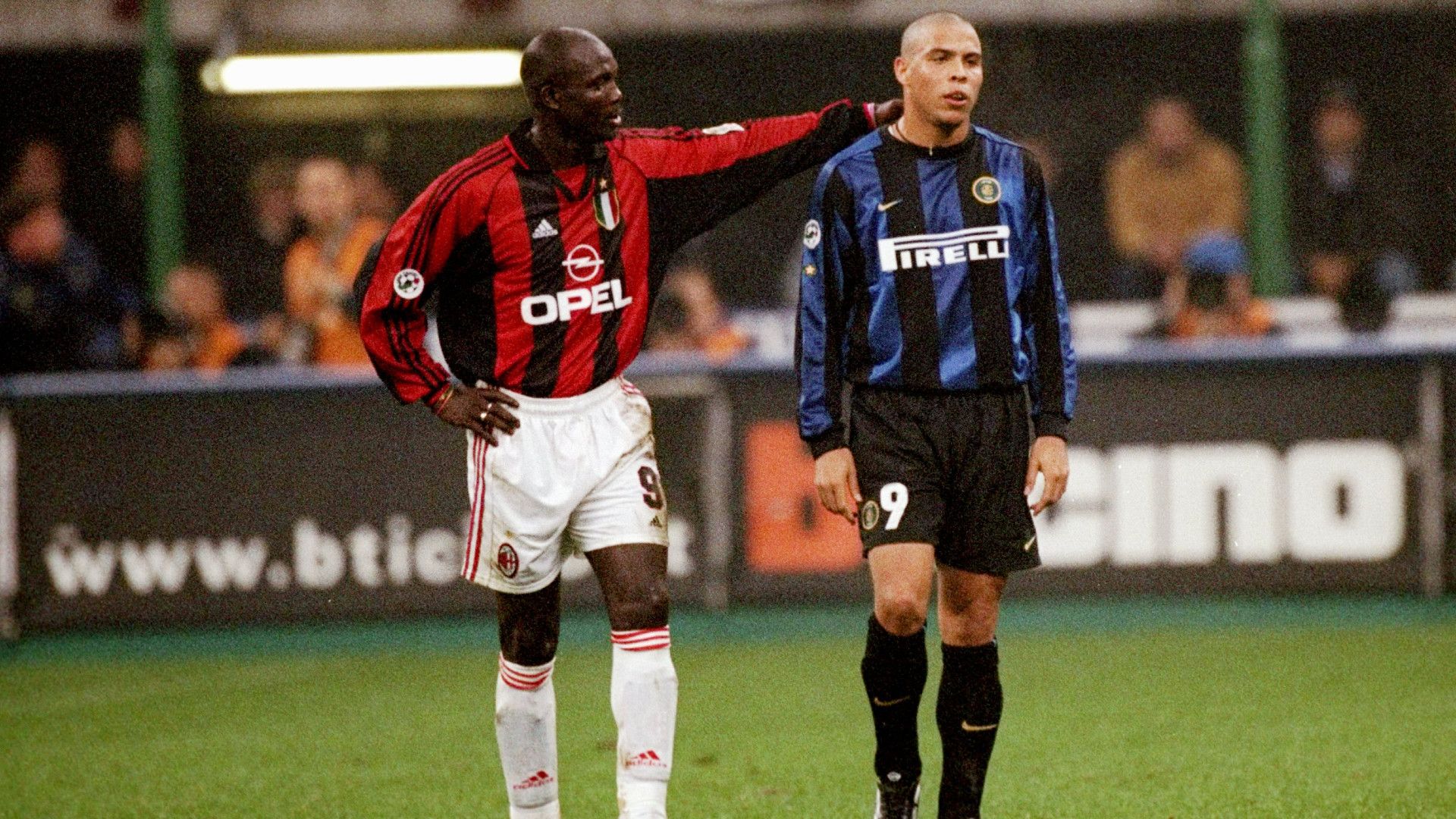 George Weah Ronaldo Milan Inter