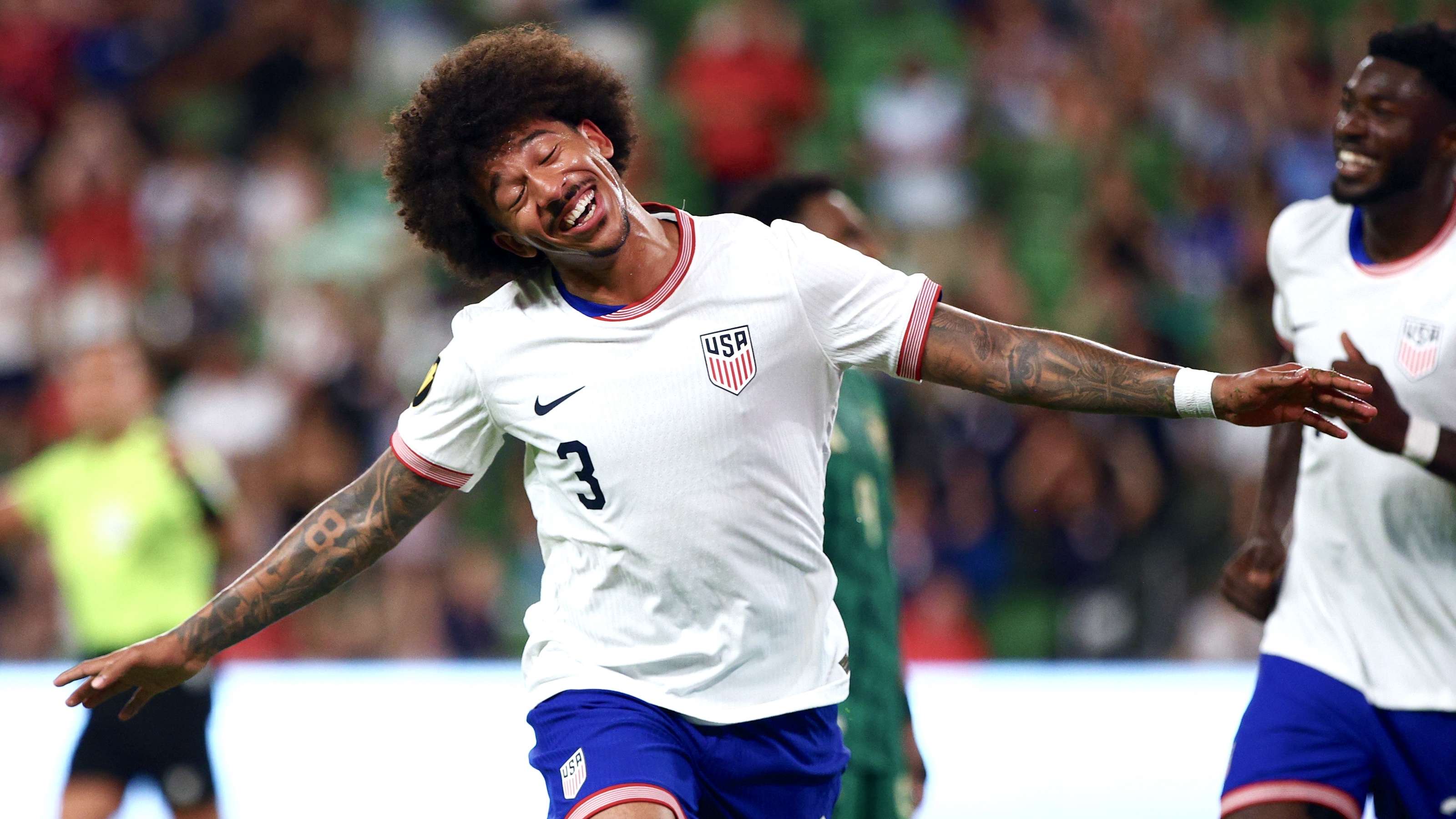 Chris Richards USMNT vs Saudi Arabia