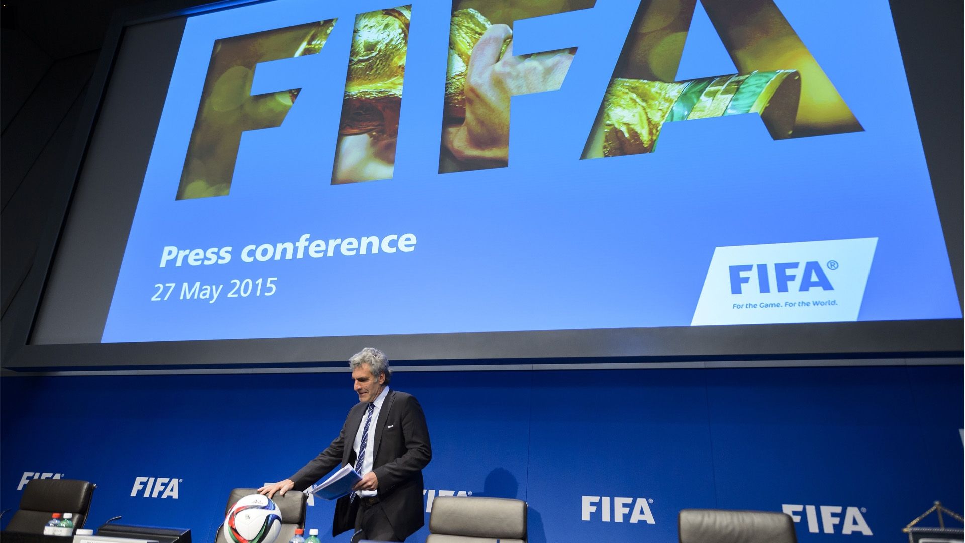 Walter de Gregorio Fifa Press Conference 27 05 15