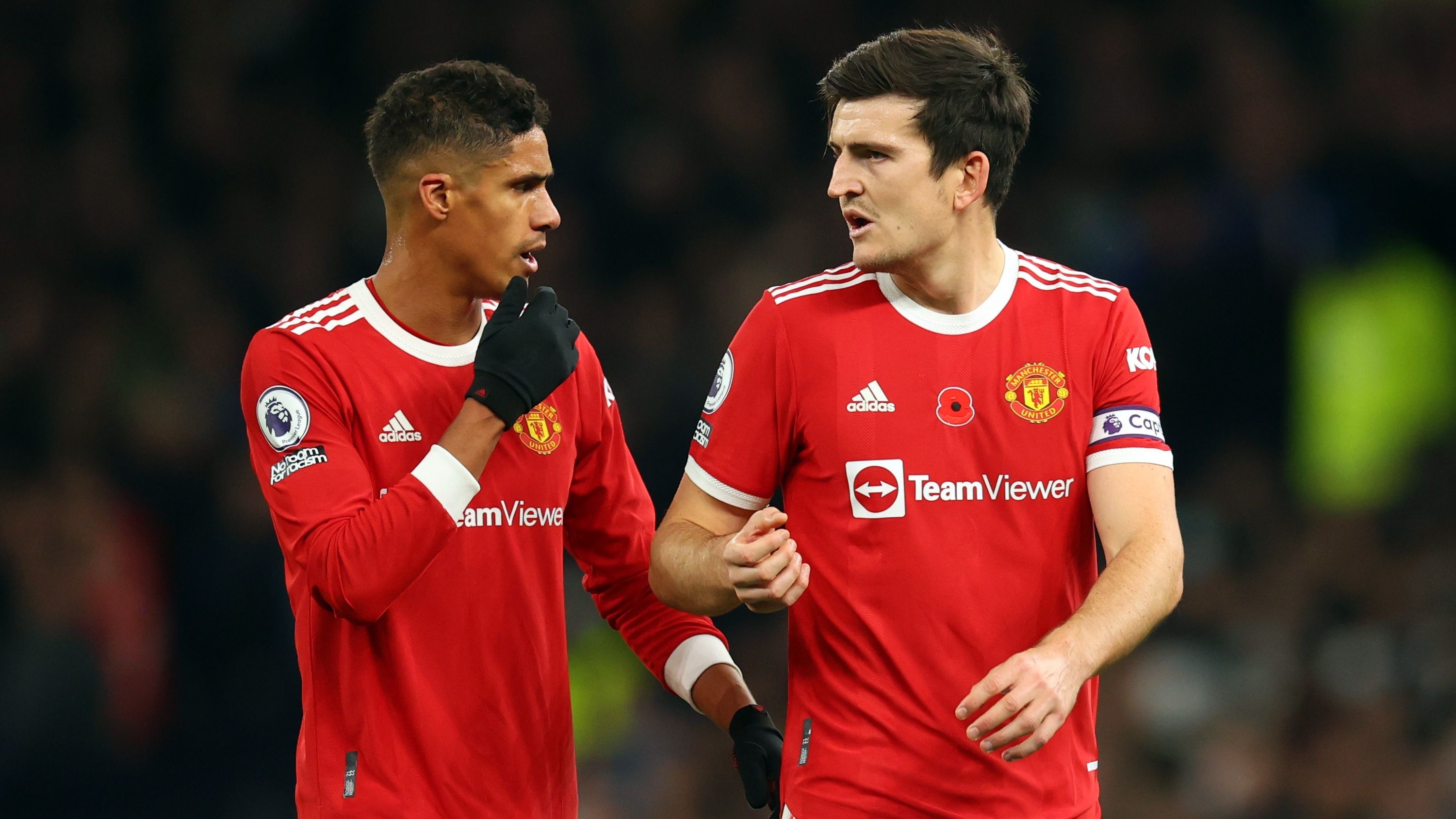Harry Maguire Raphael Varane Manchester United