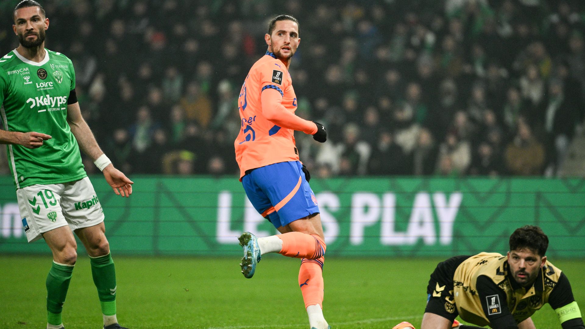 Rabiot Saint Etienne Marsiglia Ligue 1