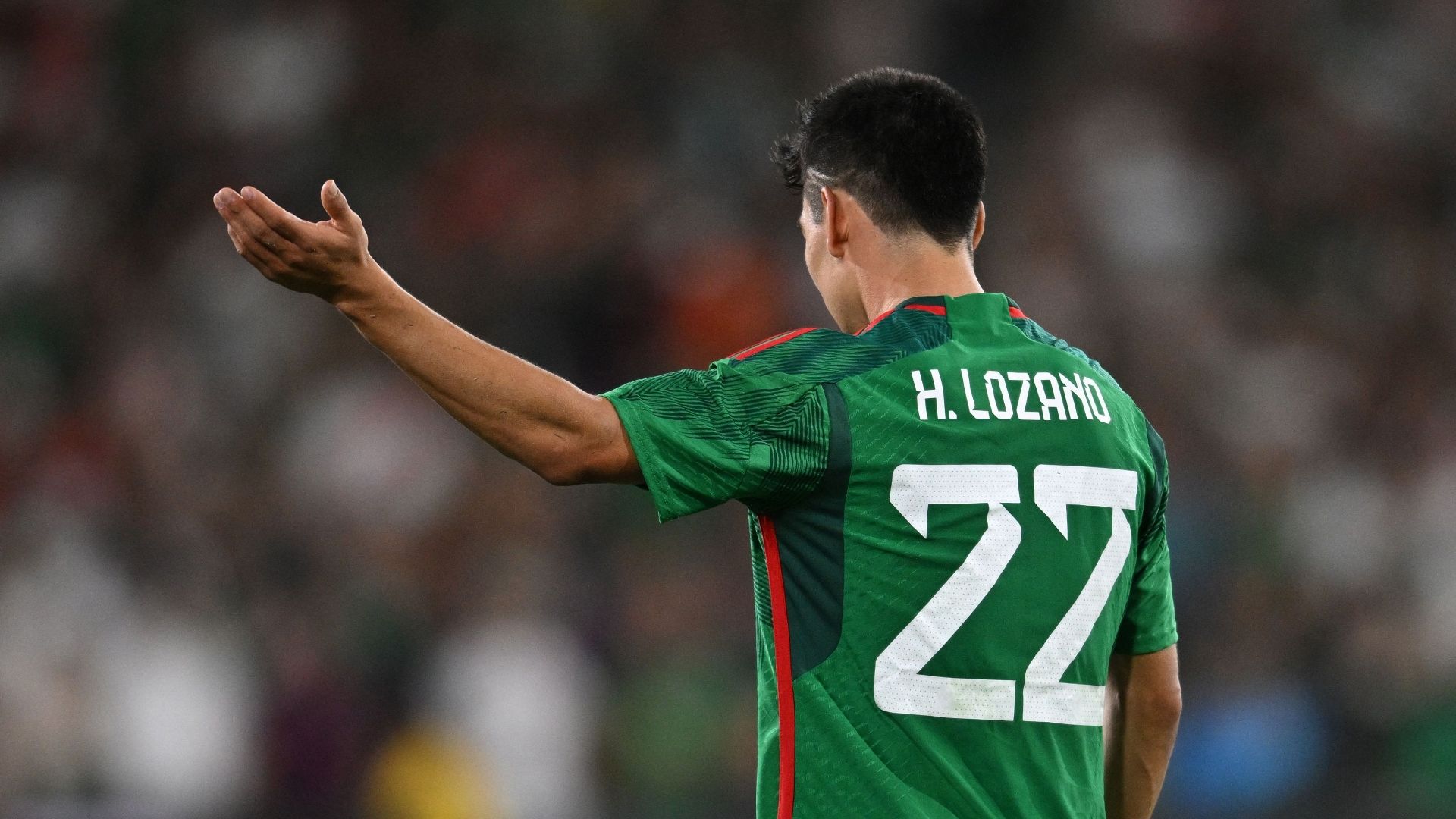 Hirving Lozano Selección mexicana 2022