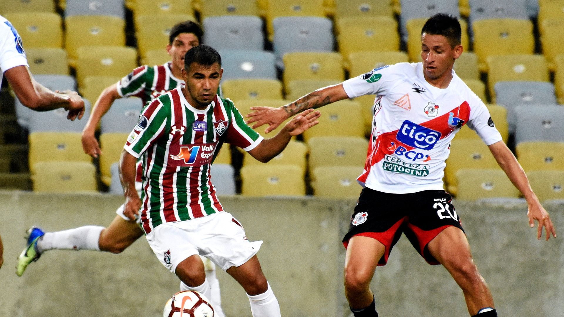 Junior Sornoza Fluminense Nacional Potosi 11042018 Copa Sudamericana