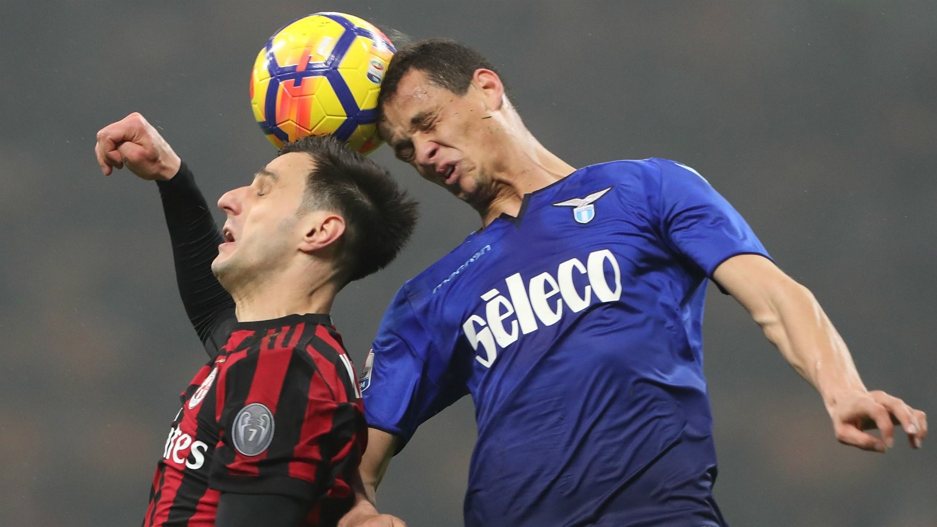 Nikola Kalinic Luiz Felipe Milan Lazio Coppa Italia