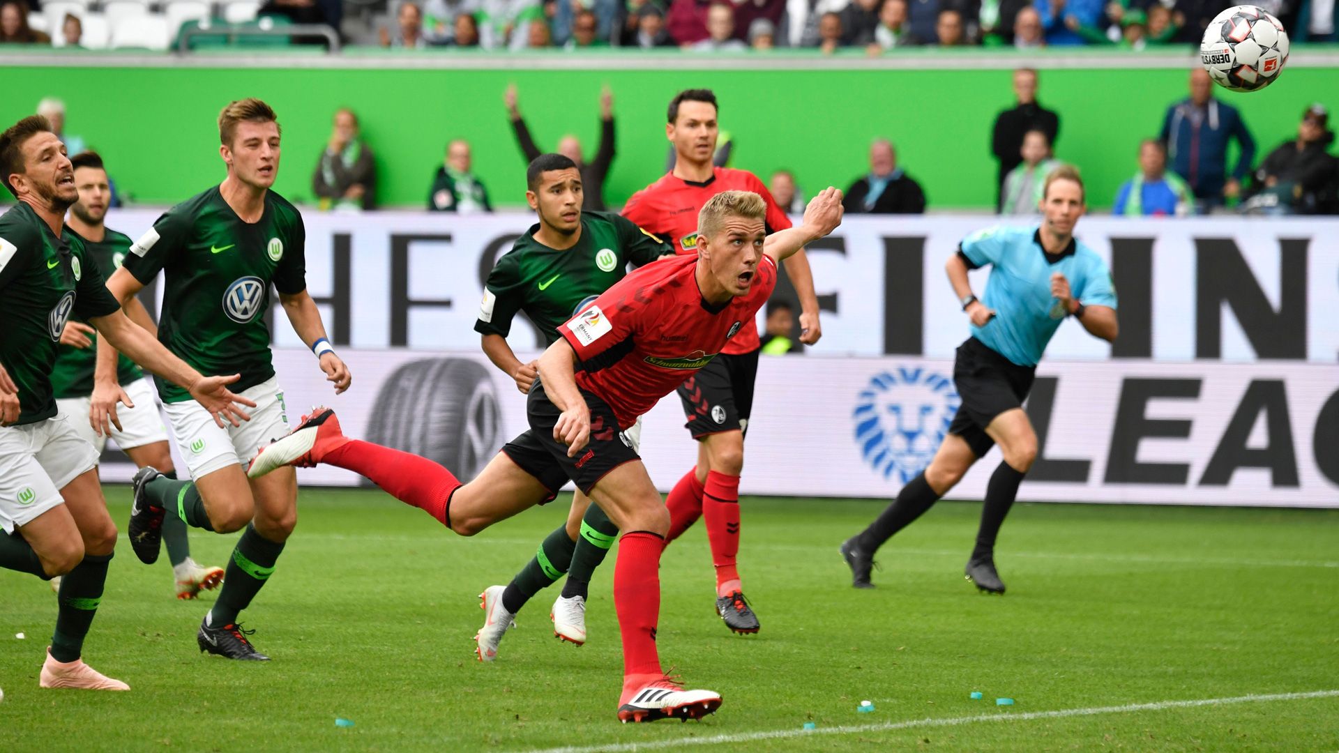 Nils Petersen SC Freiburg Bundesliga VfL Wolfsburg 220918