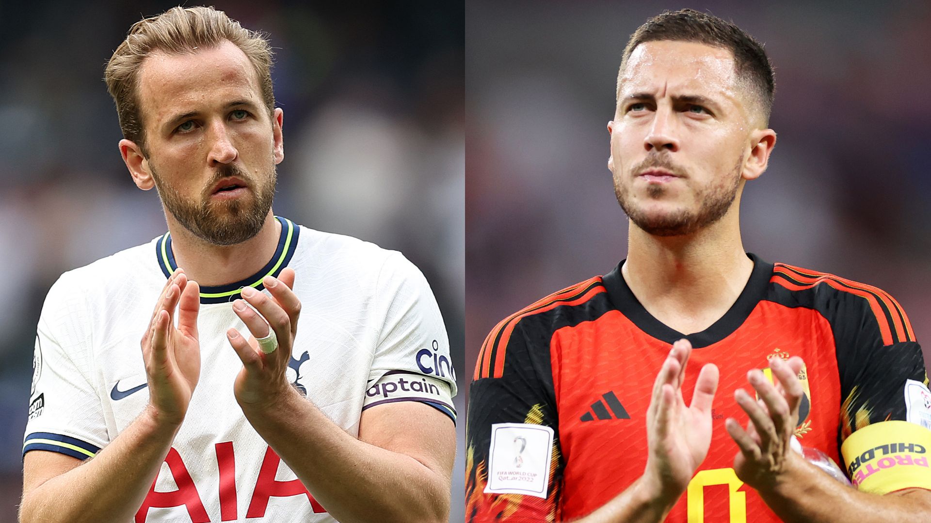 Harry Kane Eden Hazard