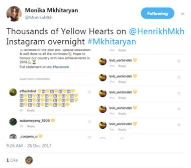 Henrikh Mkhitaryan sister Dortmund fans