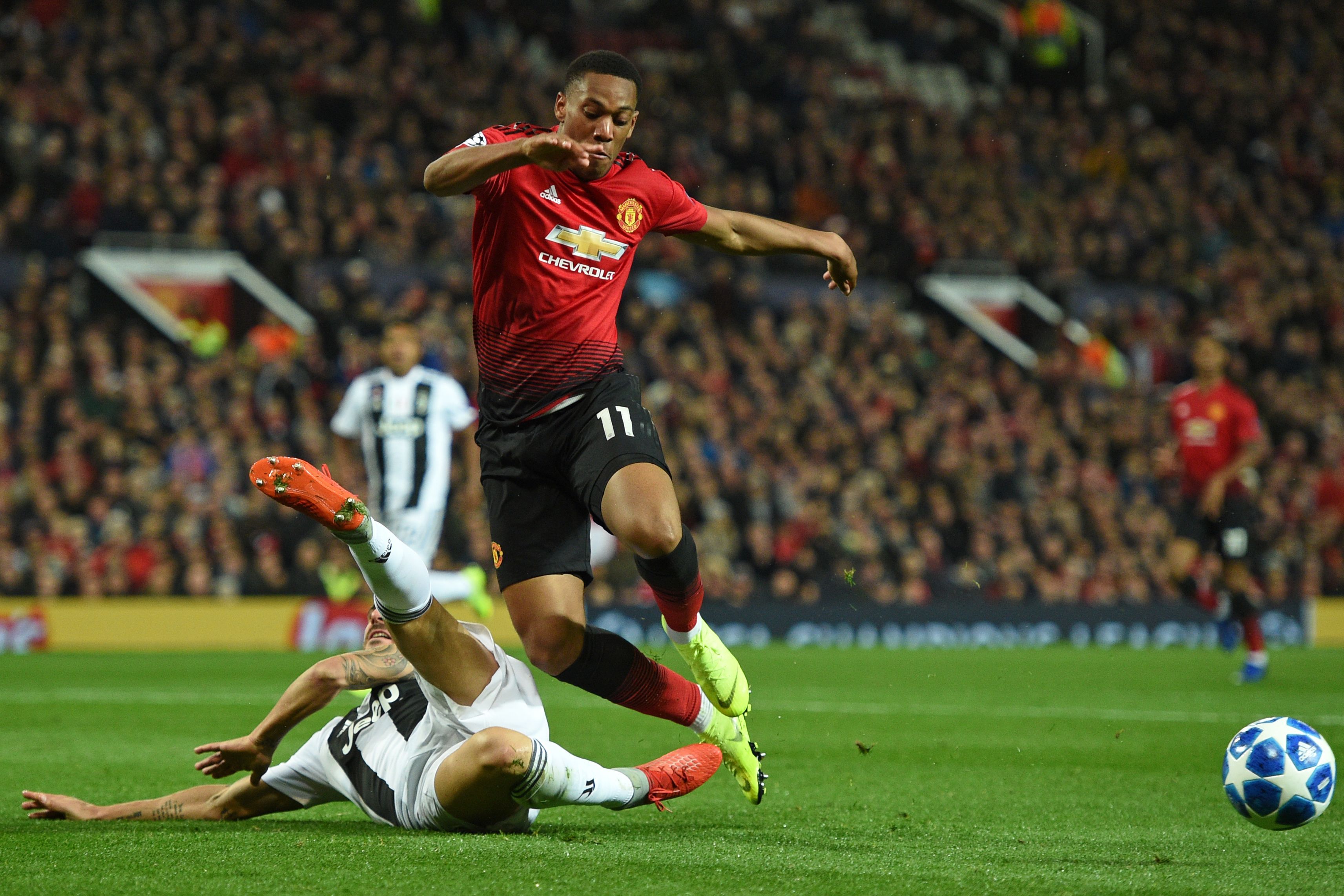 Manchester United Juventus Champions League 23102018