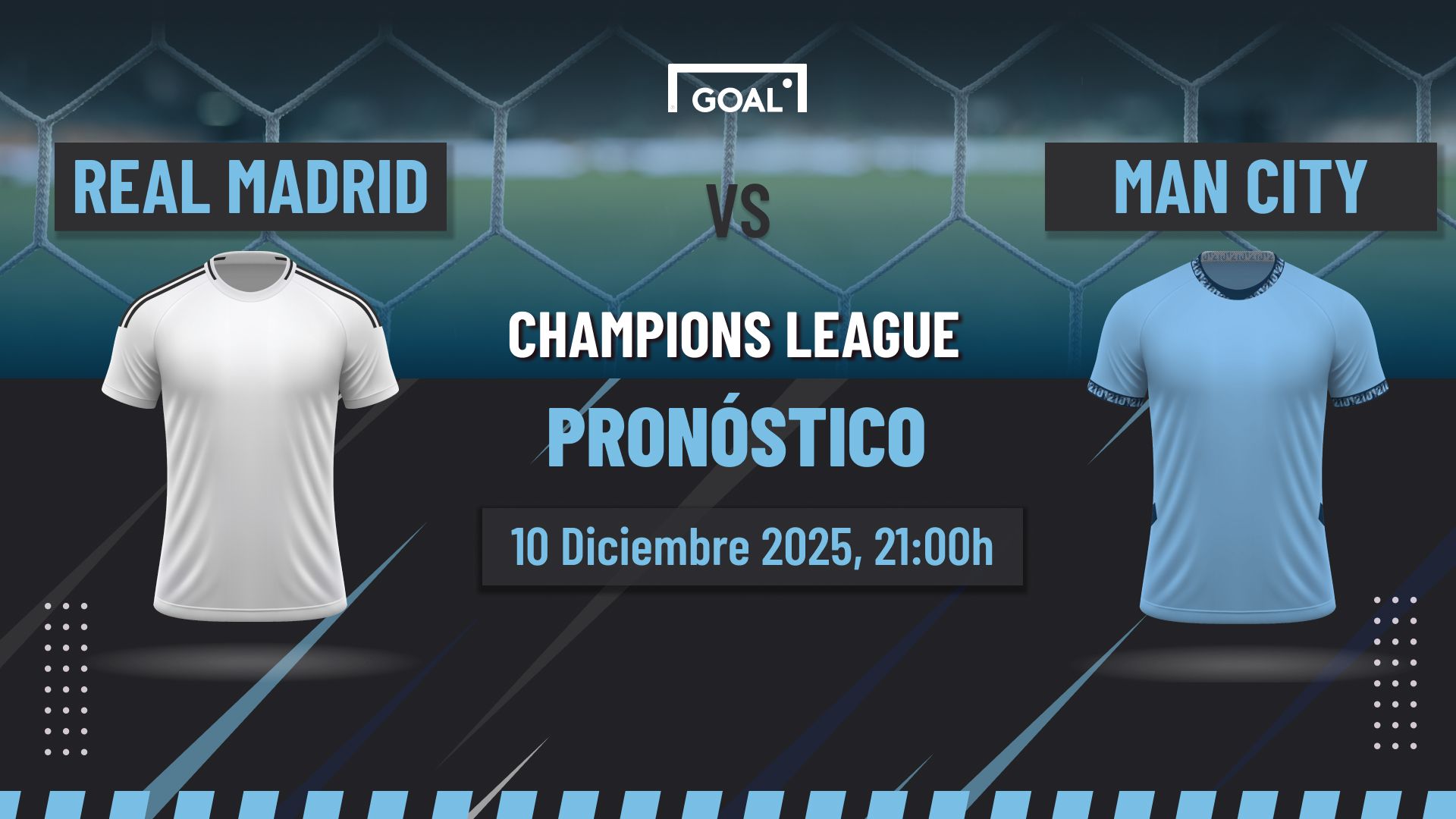 Real Madrid vs Manchester City Pronóstico y Apuestas Premier League | 10/12/25
