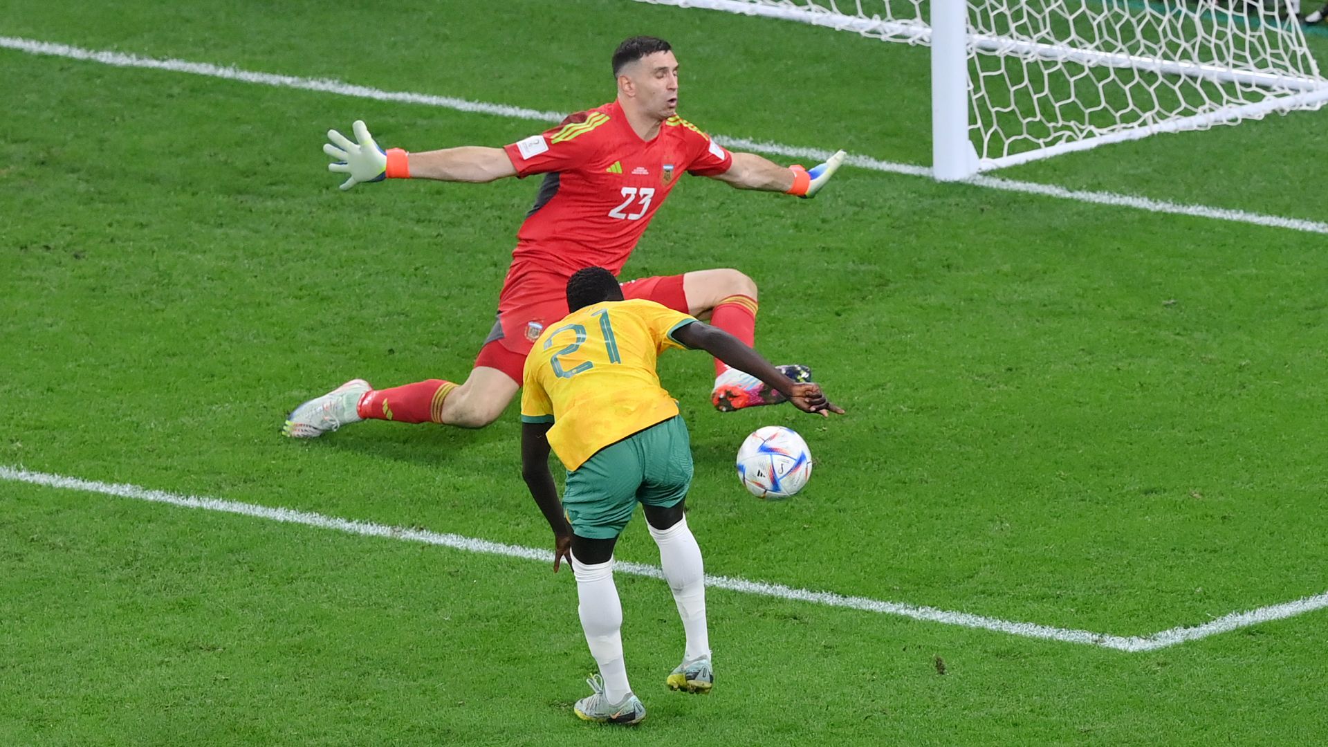 emiliano martinez argentina australia copa del mundo 03122022