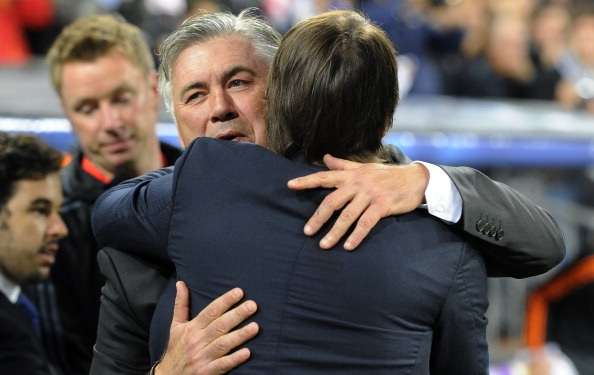 Carlo Ancelotti Antonio Conte Real Madrid Juventus UEFA Champions League 10232013