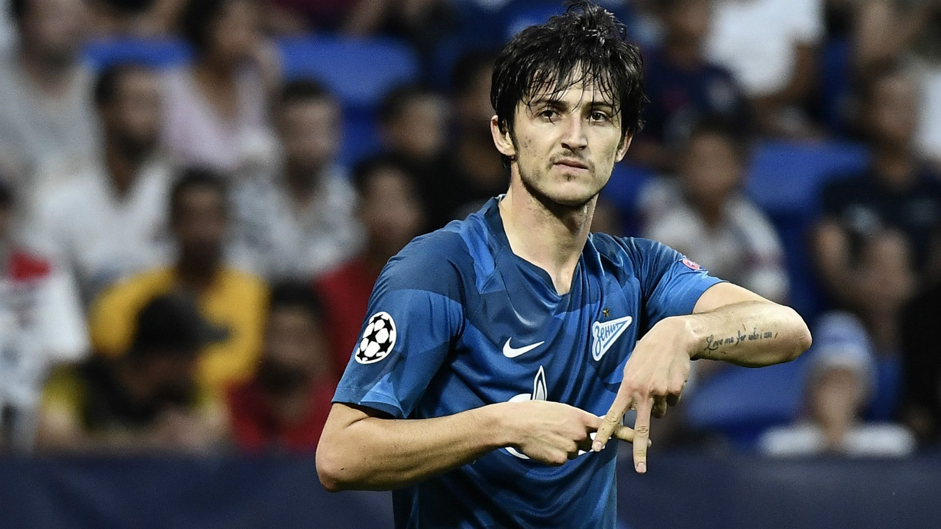 SARDAR AZMOUN ZENIT UEFA CHAMPIONS LEAGUE 17092019