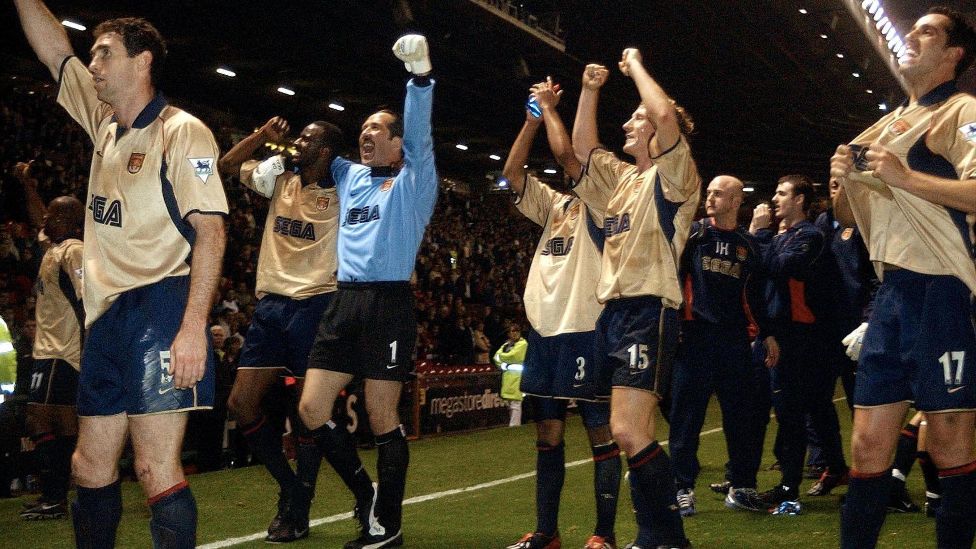 Arsenal Old Trafford 2002
