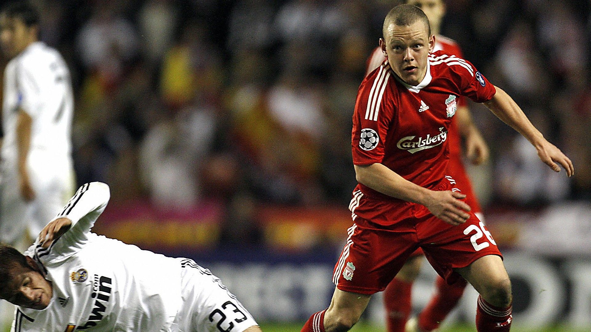 Jay Spearing Liverpool Champions League 2009
