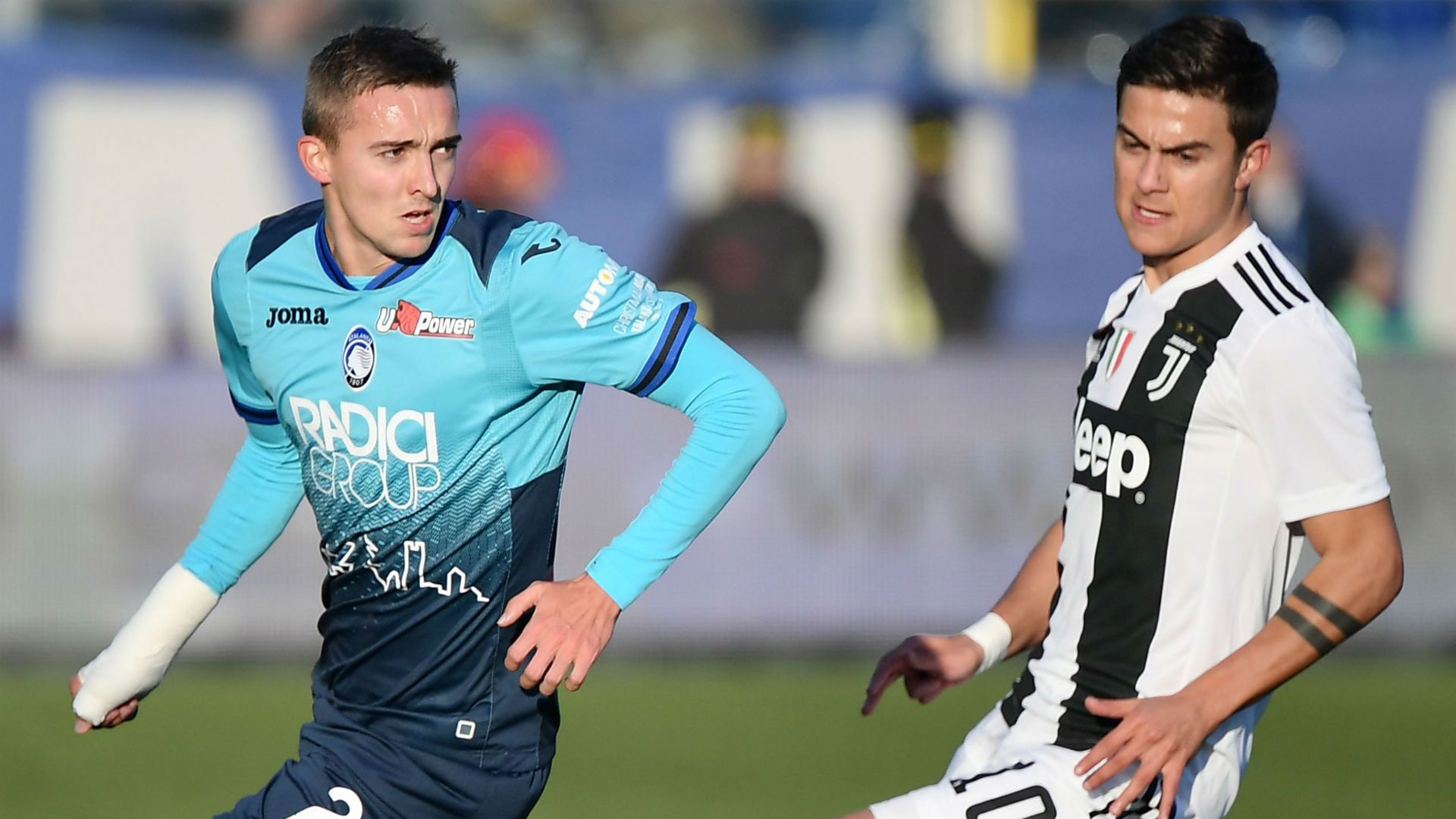 Castagne Dybala Atalanta Juventus
