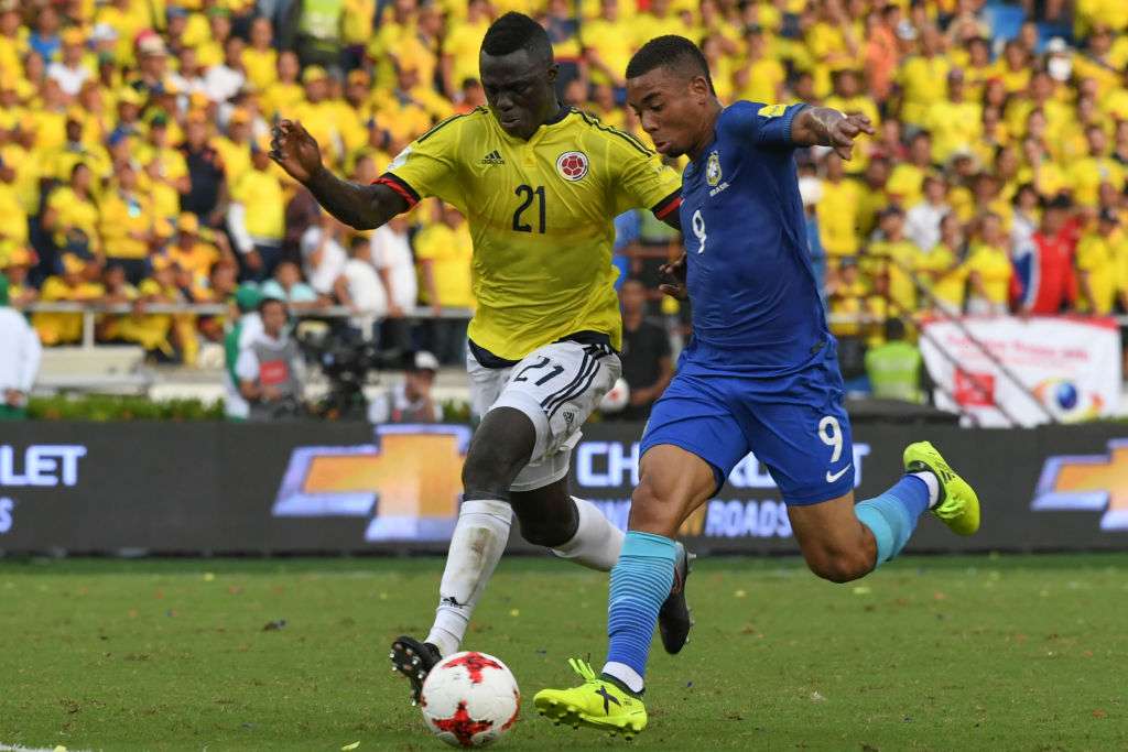 Davinson Sánchez Colombia Brasil Eliminatoria 2018