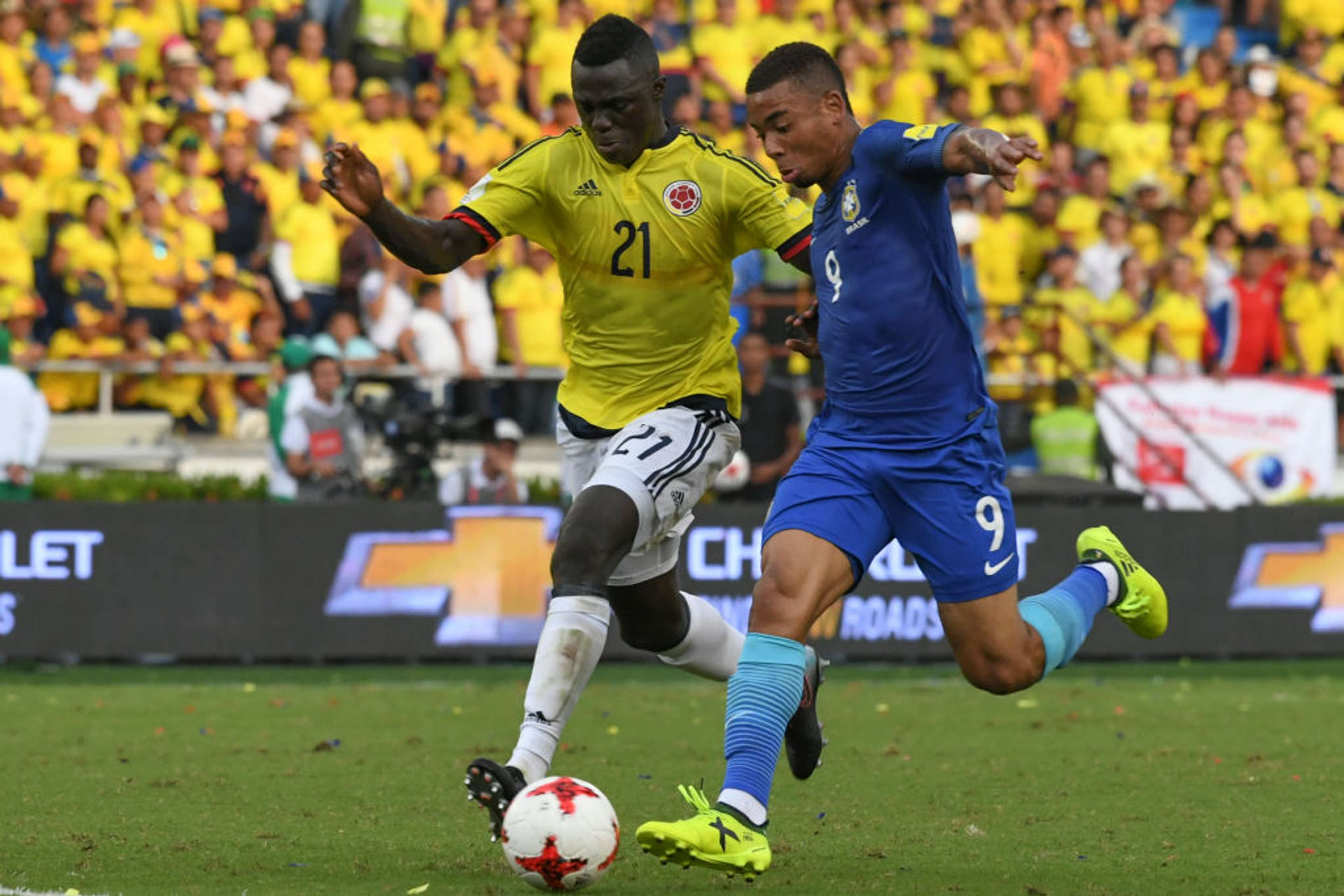 Davinson Sánchez Colombia Brasil Eliminatoria 2018