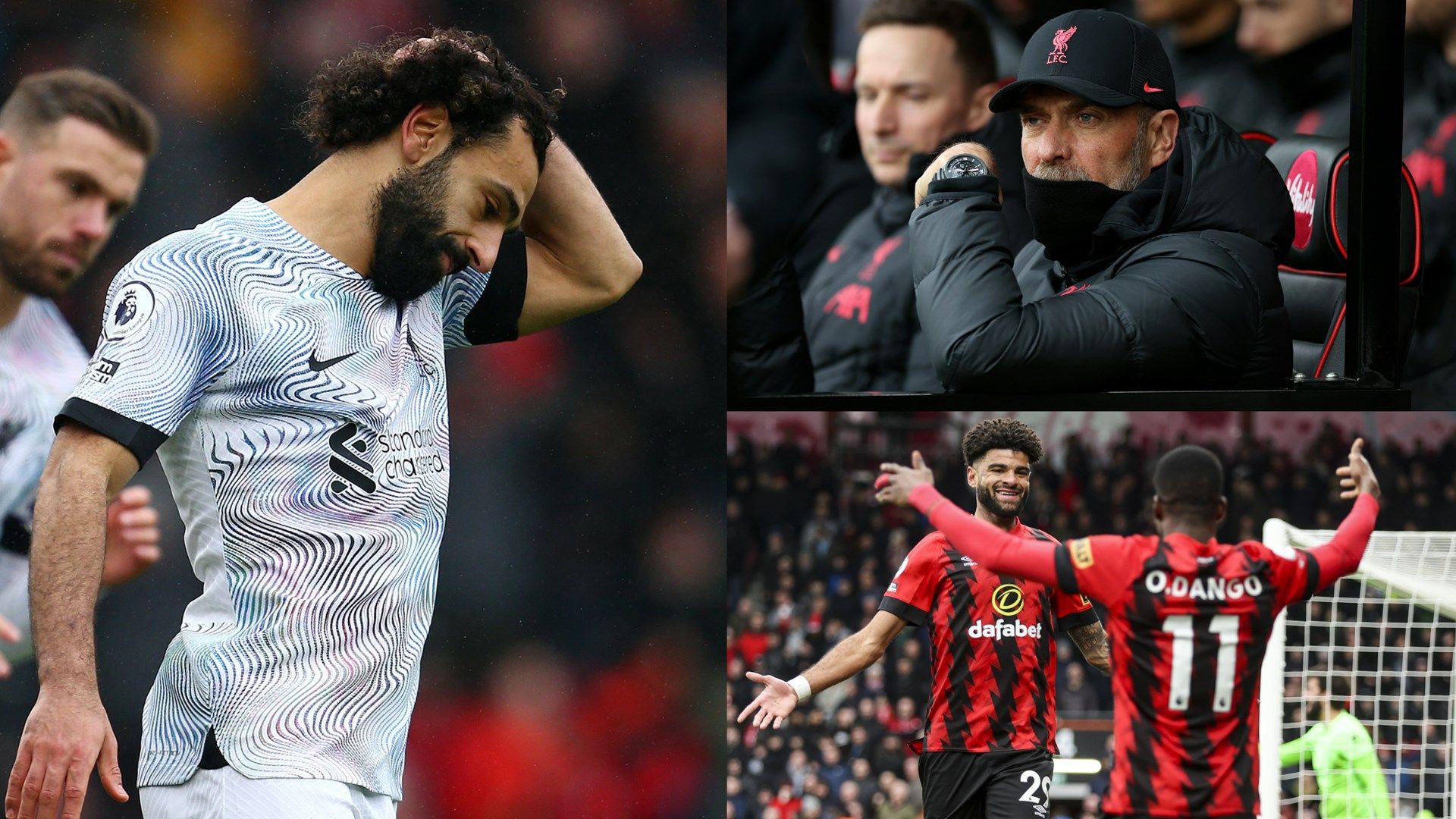 Salah Klopp Liverpool Bournemouth GFX