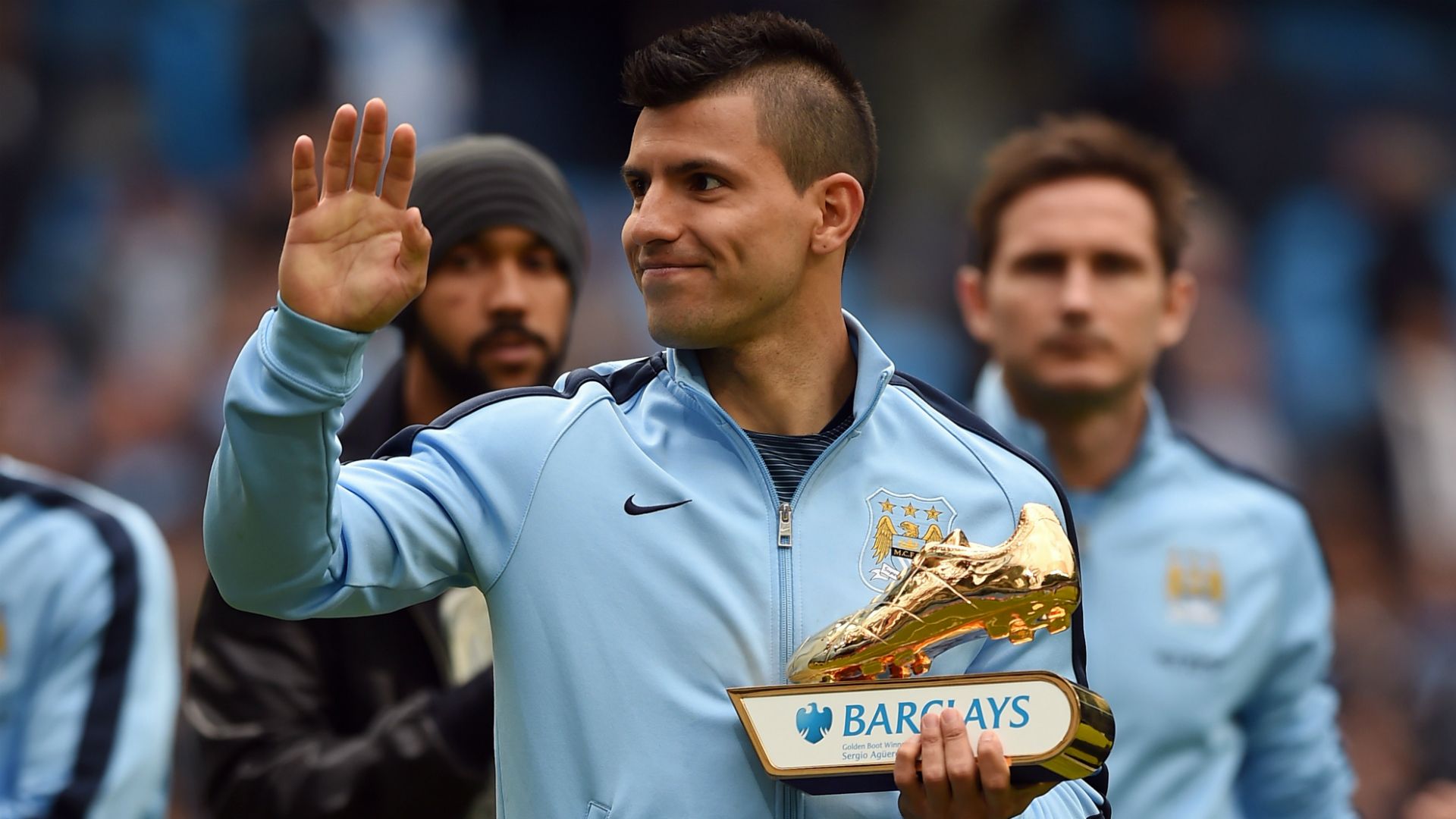 Sergio Aguero Golden Boot Premier League 24052015