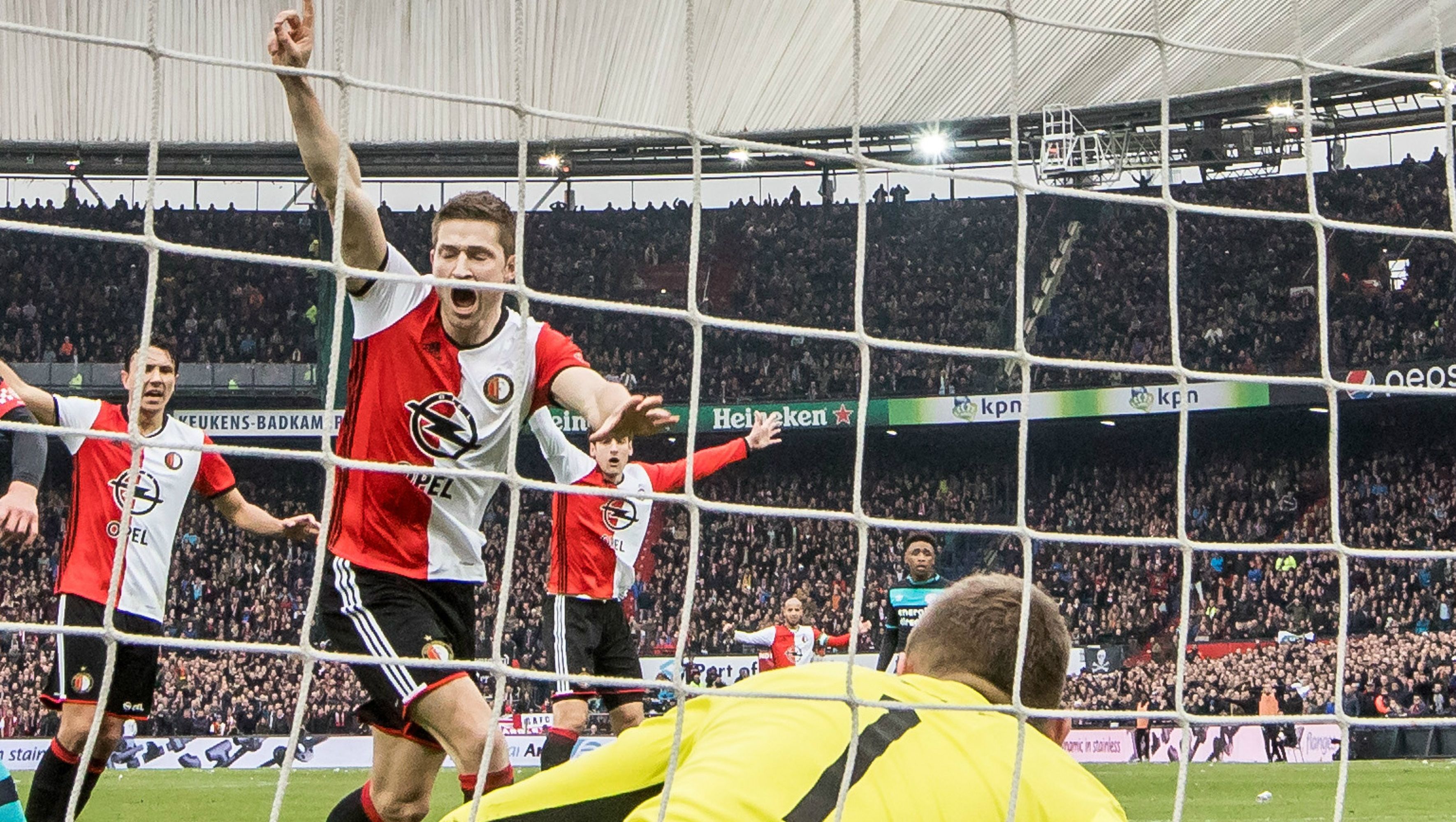 Jan Arie van der Heijden, Jeroen Zoet, Feyenoord - PSV, 27022017