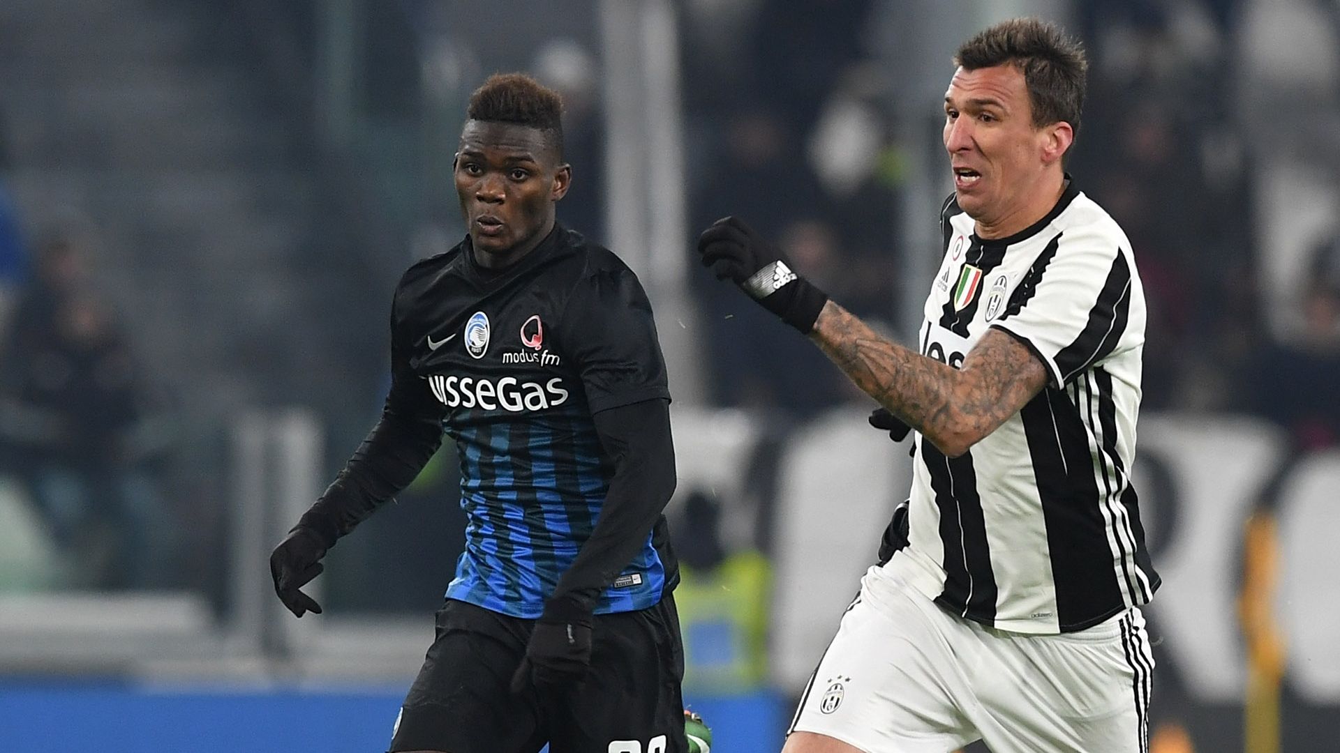 Latte Lath Mandzukic Juventus Atalanta