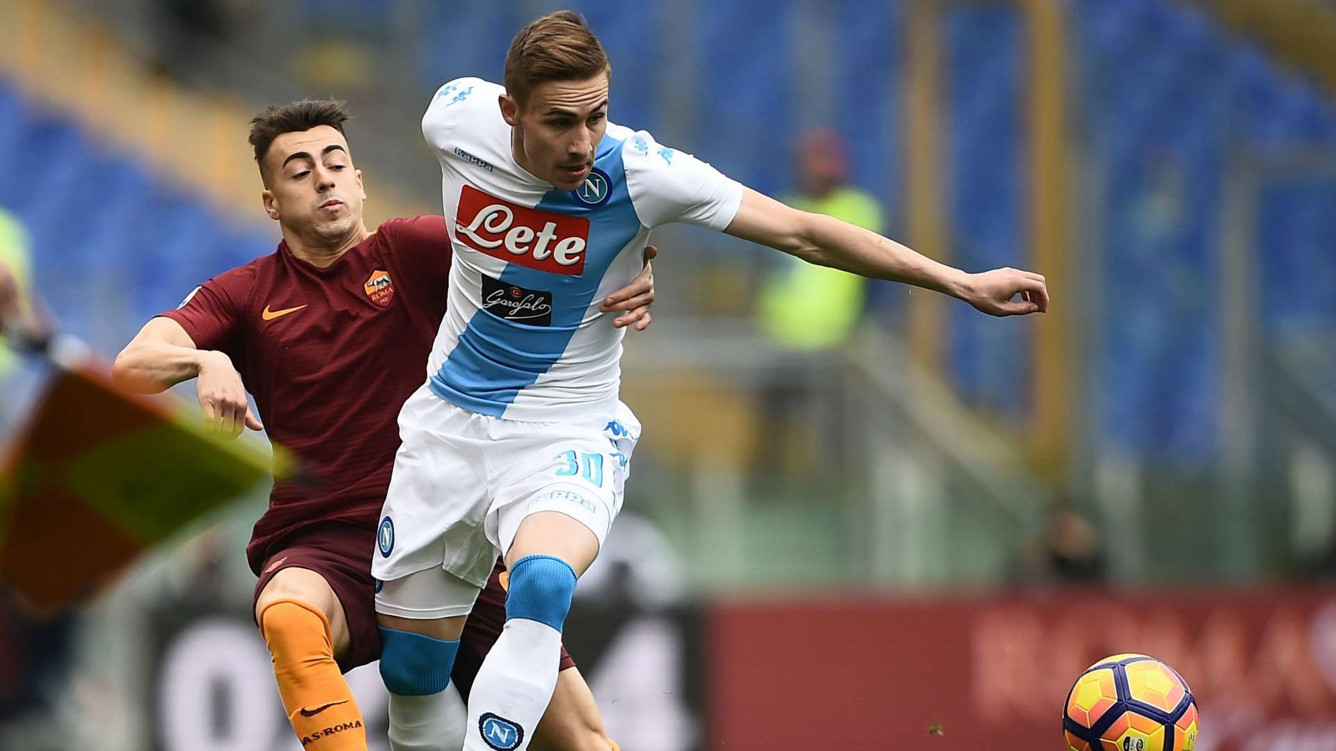 Stephan El Shaarawy Marko Rog Roma Napoli