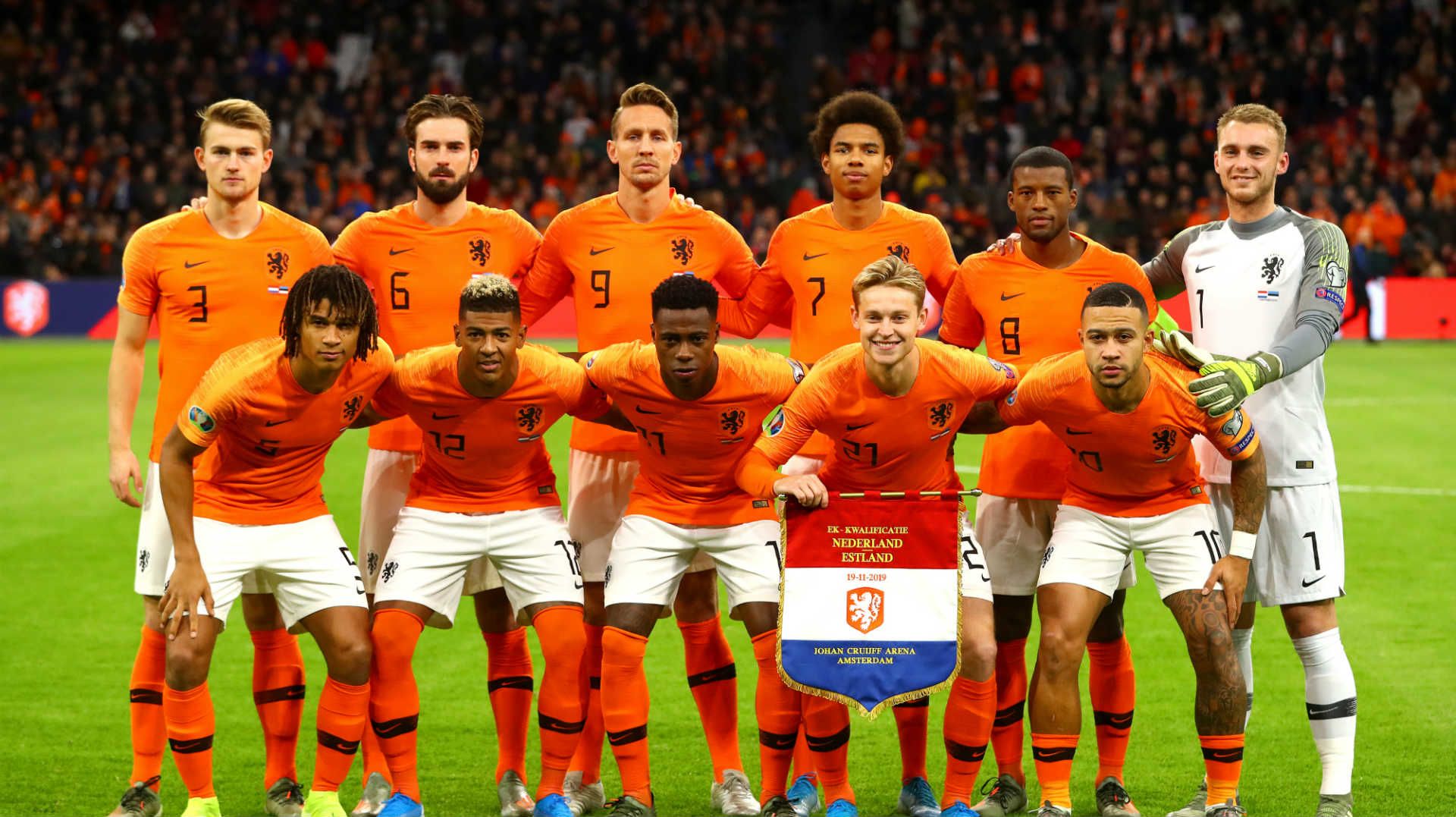 オランダ、親善試合へ向けファン・ダイクやF・デ・ヨングら選出