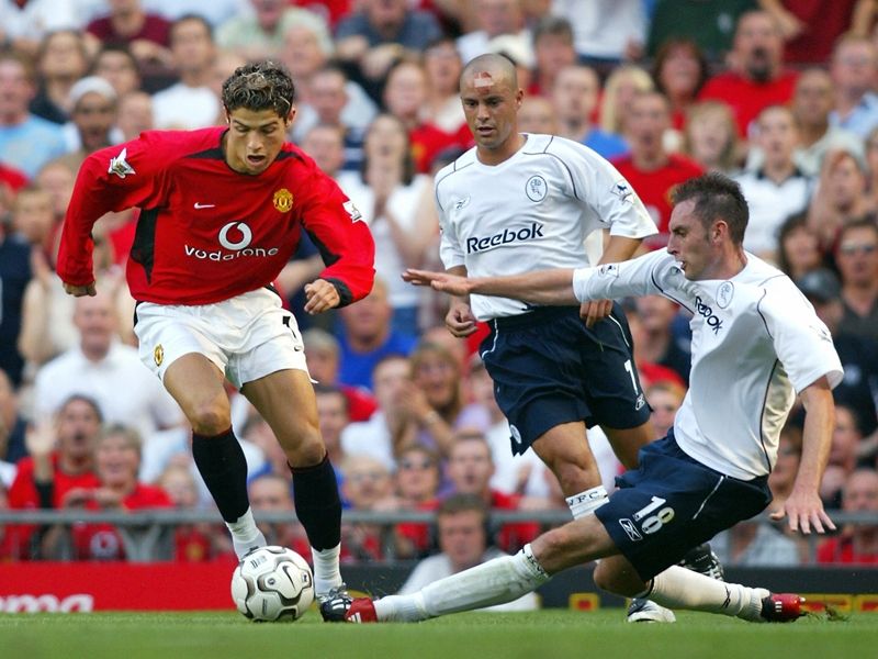 Christiano Ronaldo, Stylianos Giannakopoulos and Nicky Hunt