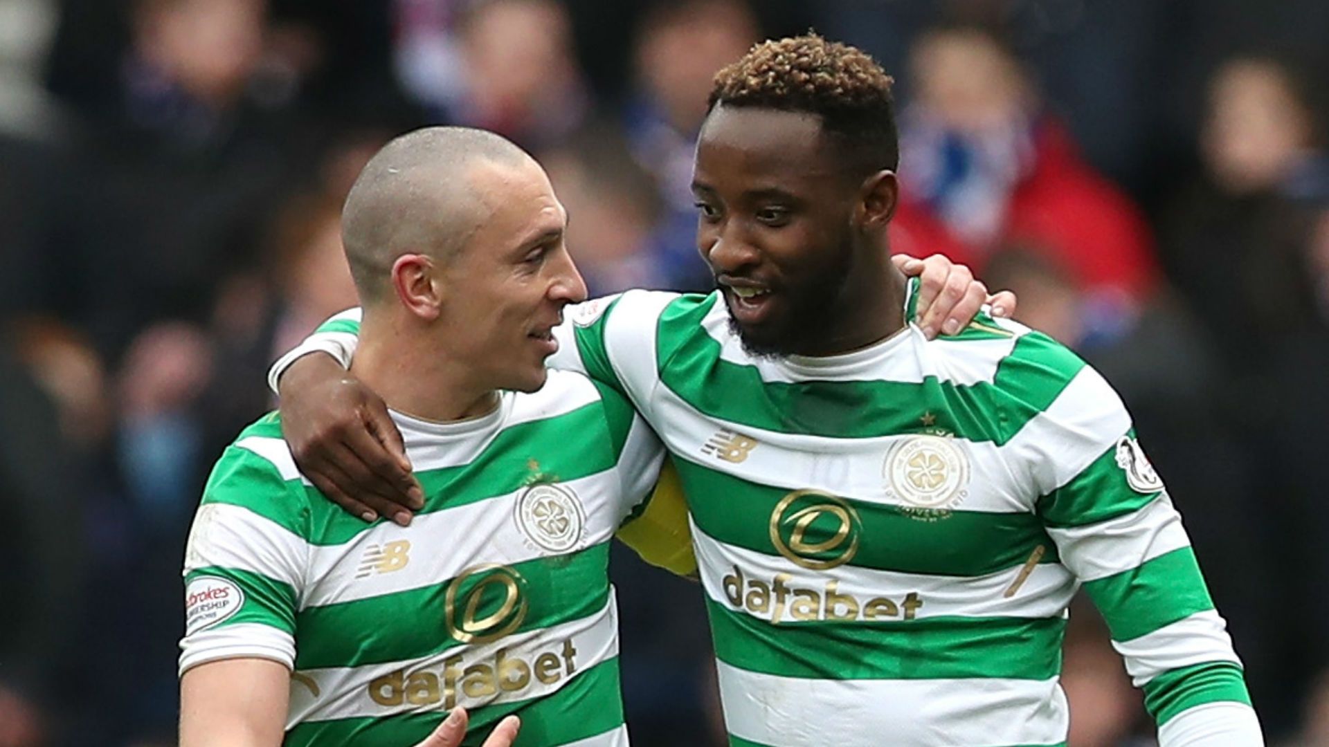 Scott Brown Moussa Dembele Celtic