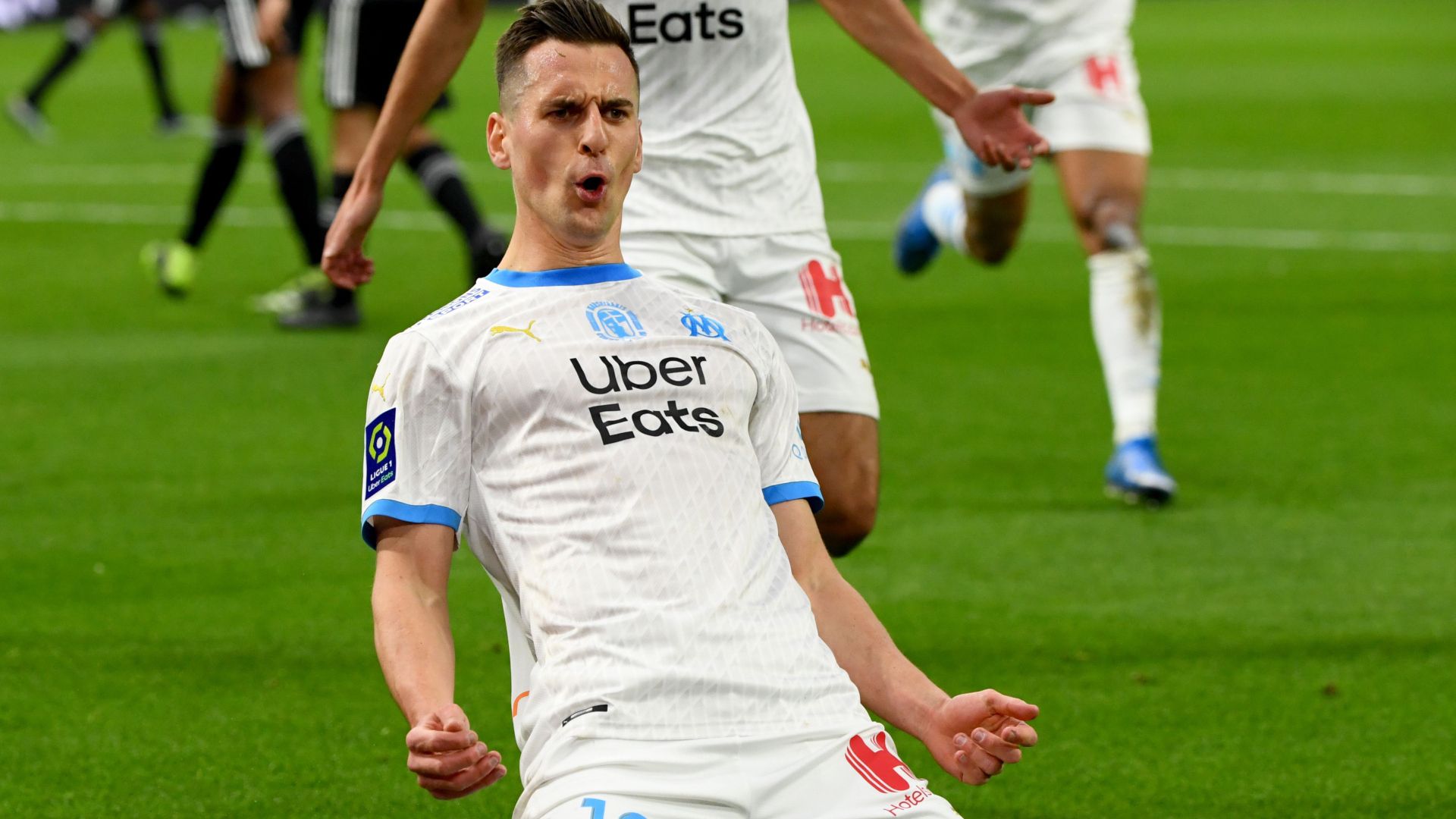 Arkadiusz Milik Lyon Marseille Ligue 1 28022021