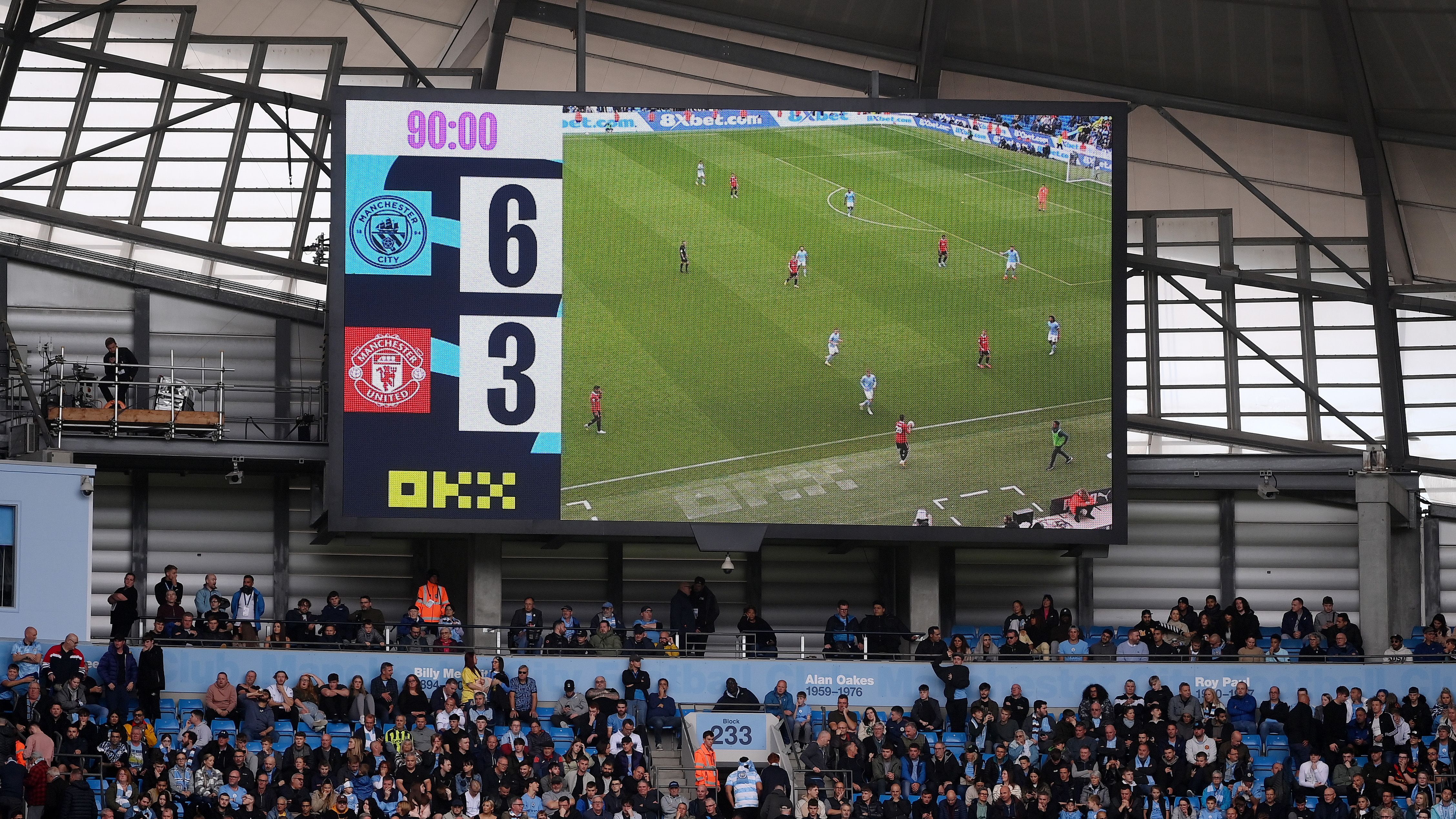 Manchester City 6-3 Manchester United 2022-23