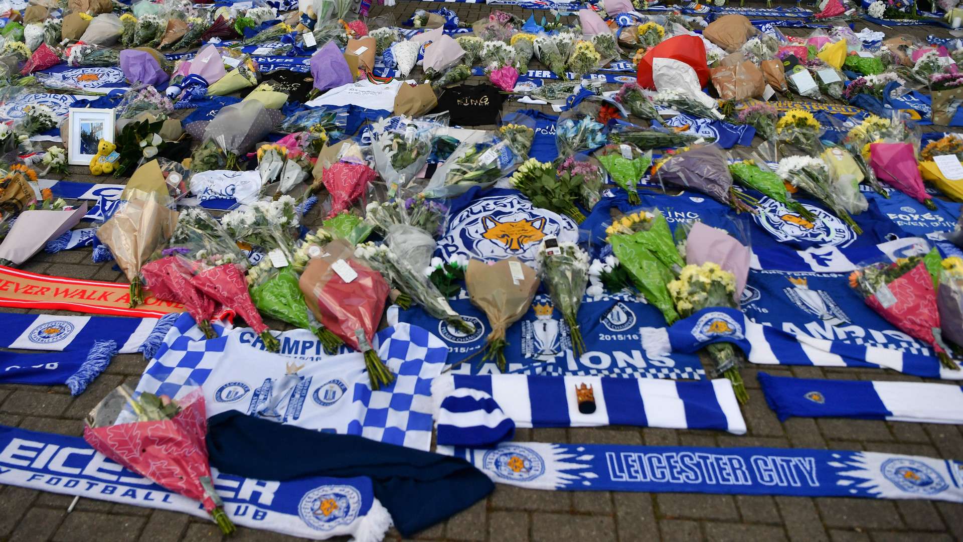 Leicester City tributes