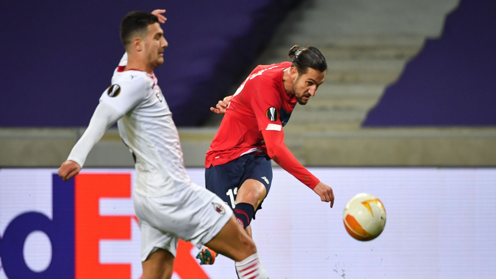 Yusuf Yazici Lille Milan Europa League 26112020