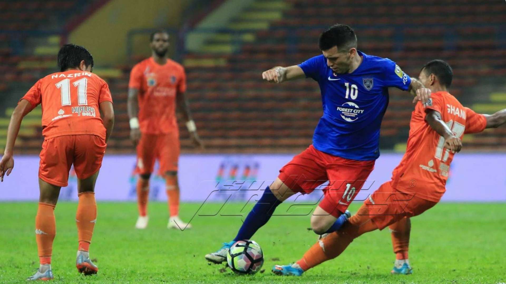 Gabriel Guerra, Johor Darul Ta'zim, PKNS, Super League, 24/05/2017