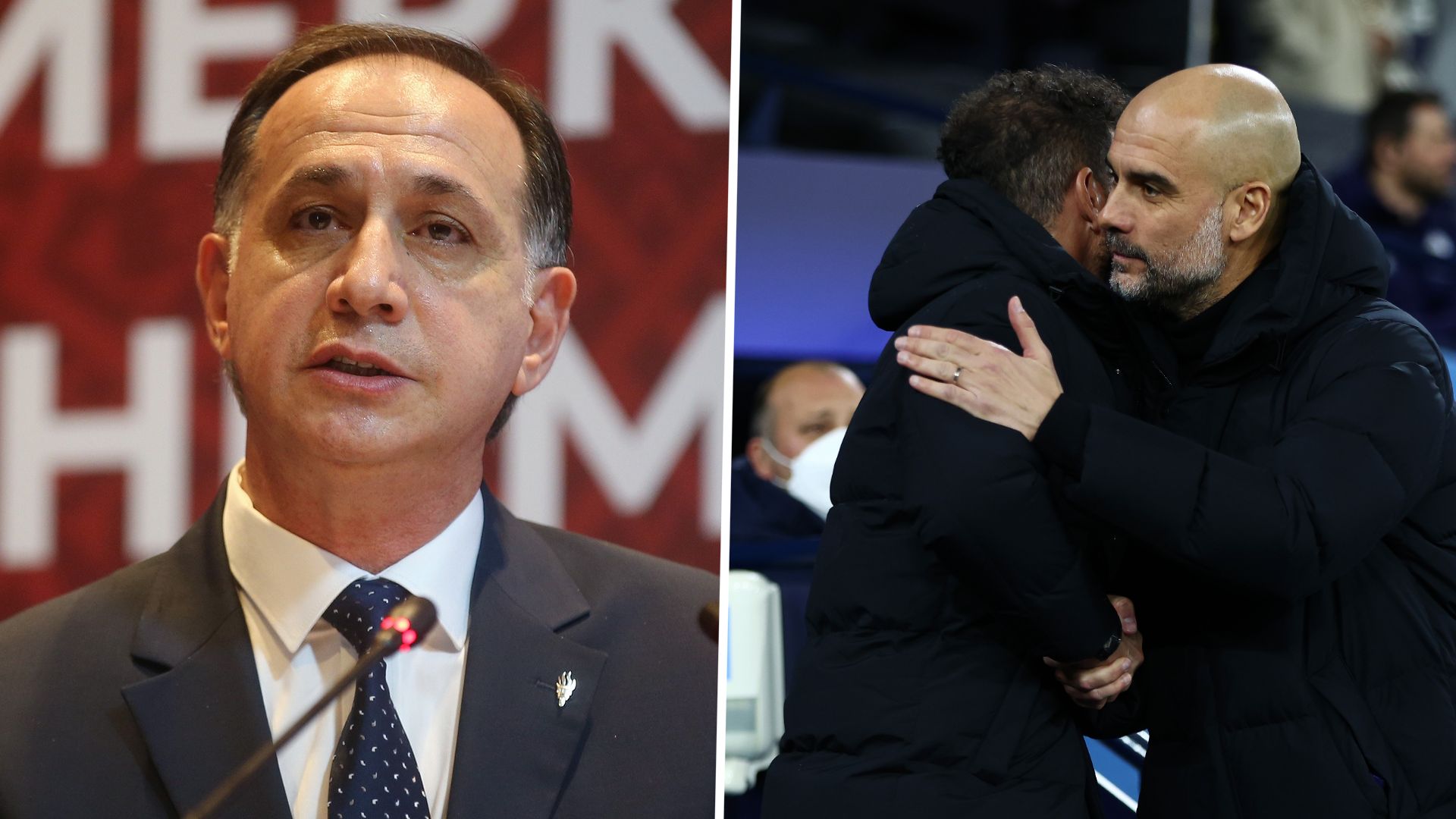 Ferhat Gündoğdu & Diego Simeone & Pep Guardiola