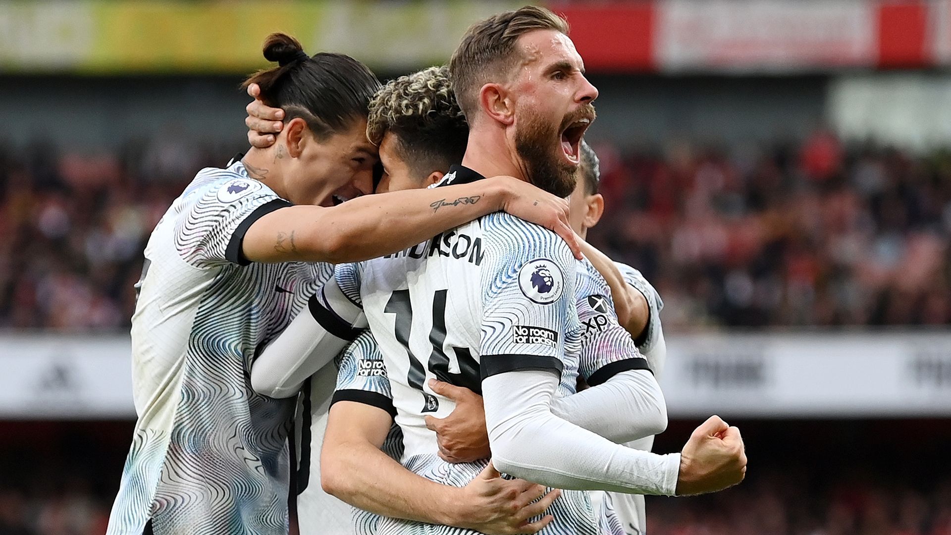 Liverpool celebrating 2022-23