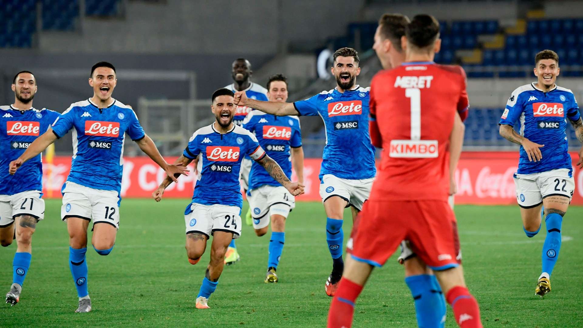 Napoli Coppa Italia Celebration