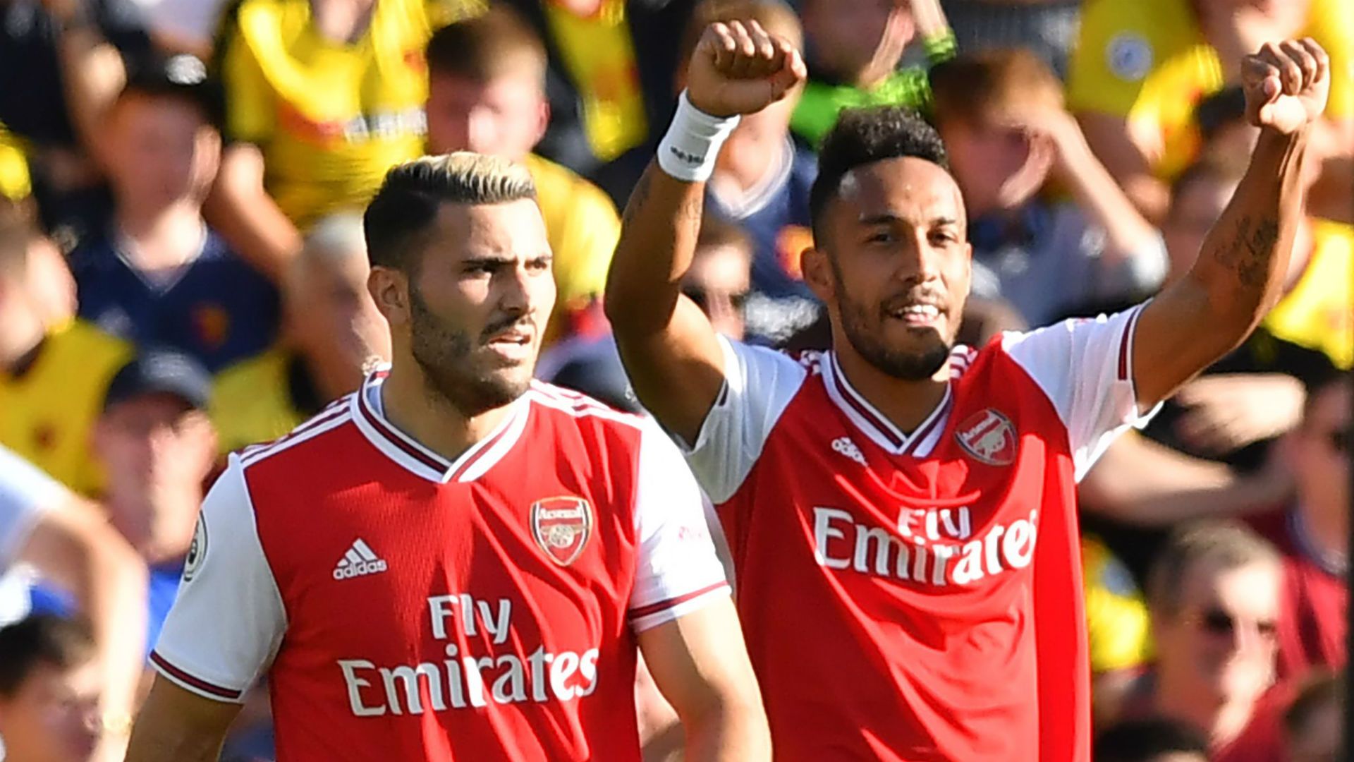 Pierre Emerick Aubameyang Arsenal Watford